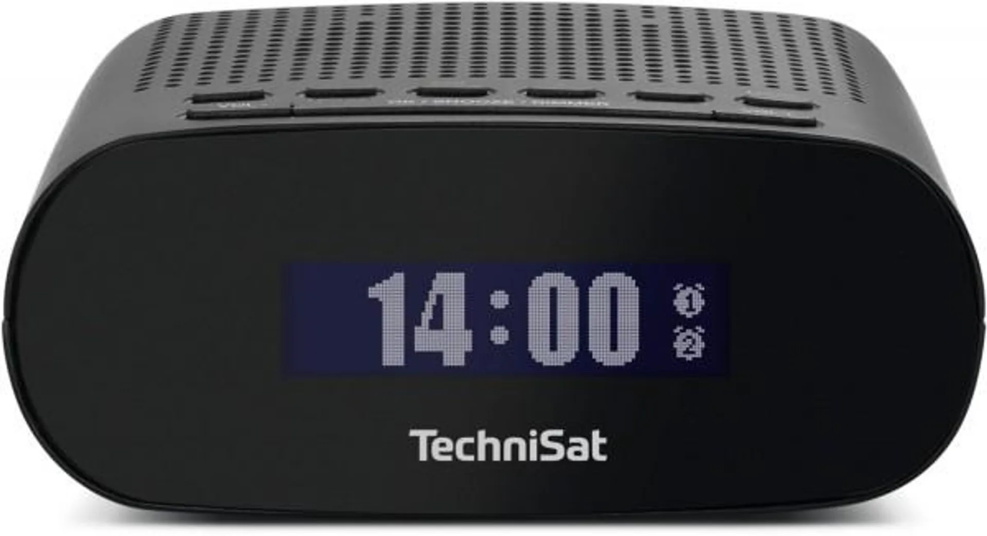 TechniSat TechniRadio 50 DAB/DAB+ Uhrenradio schwarz