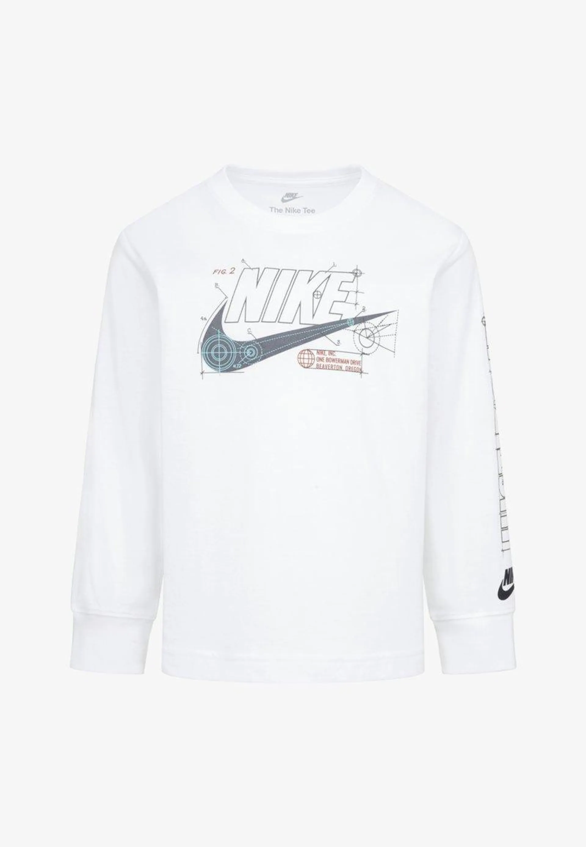 FUTURE UTILITY LONG - Long sleeved top - white