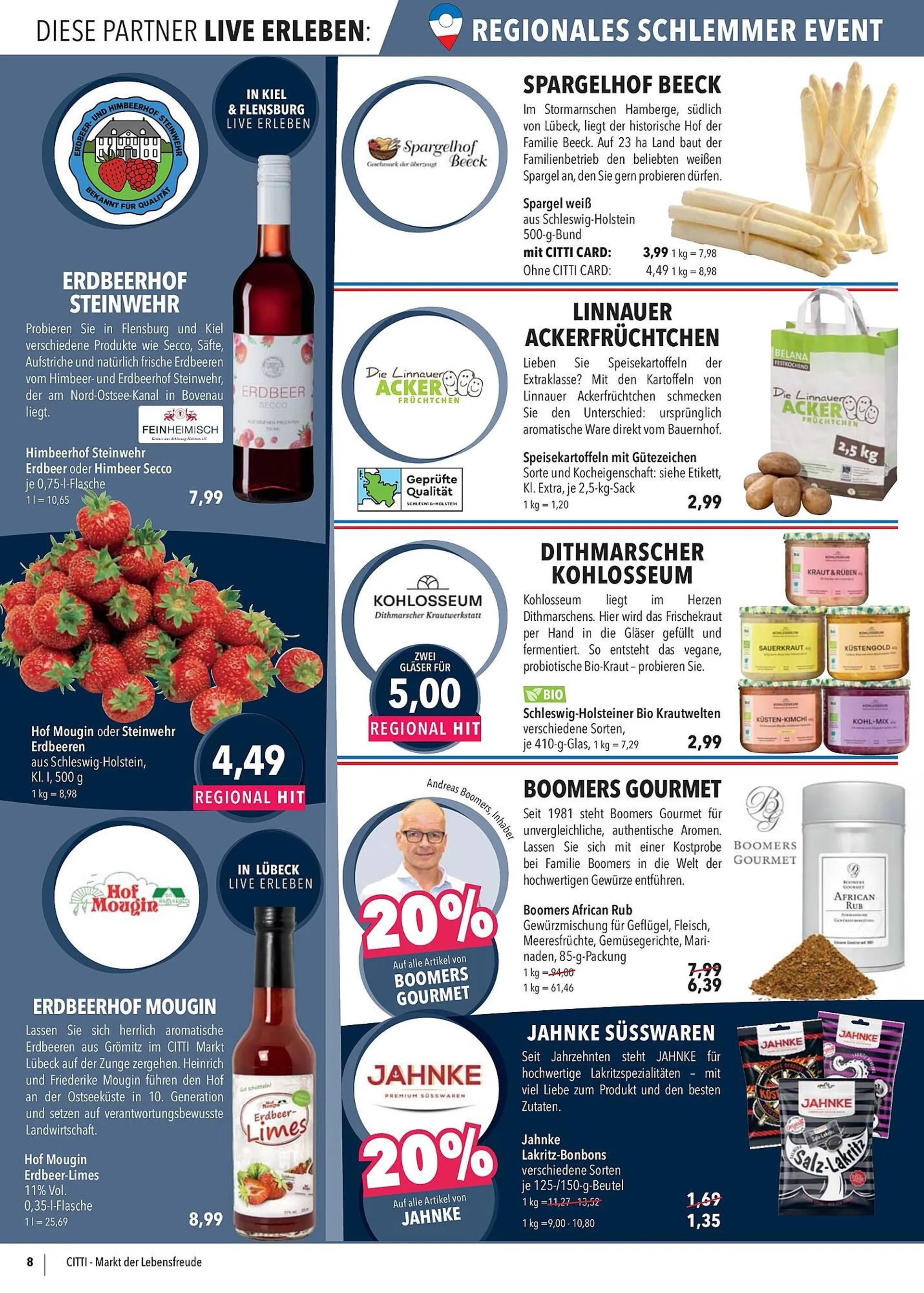 CITTI Markt Prospekt von 14. Mai bis 20. Mai 2025 - Prospekt seite 8