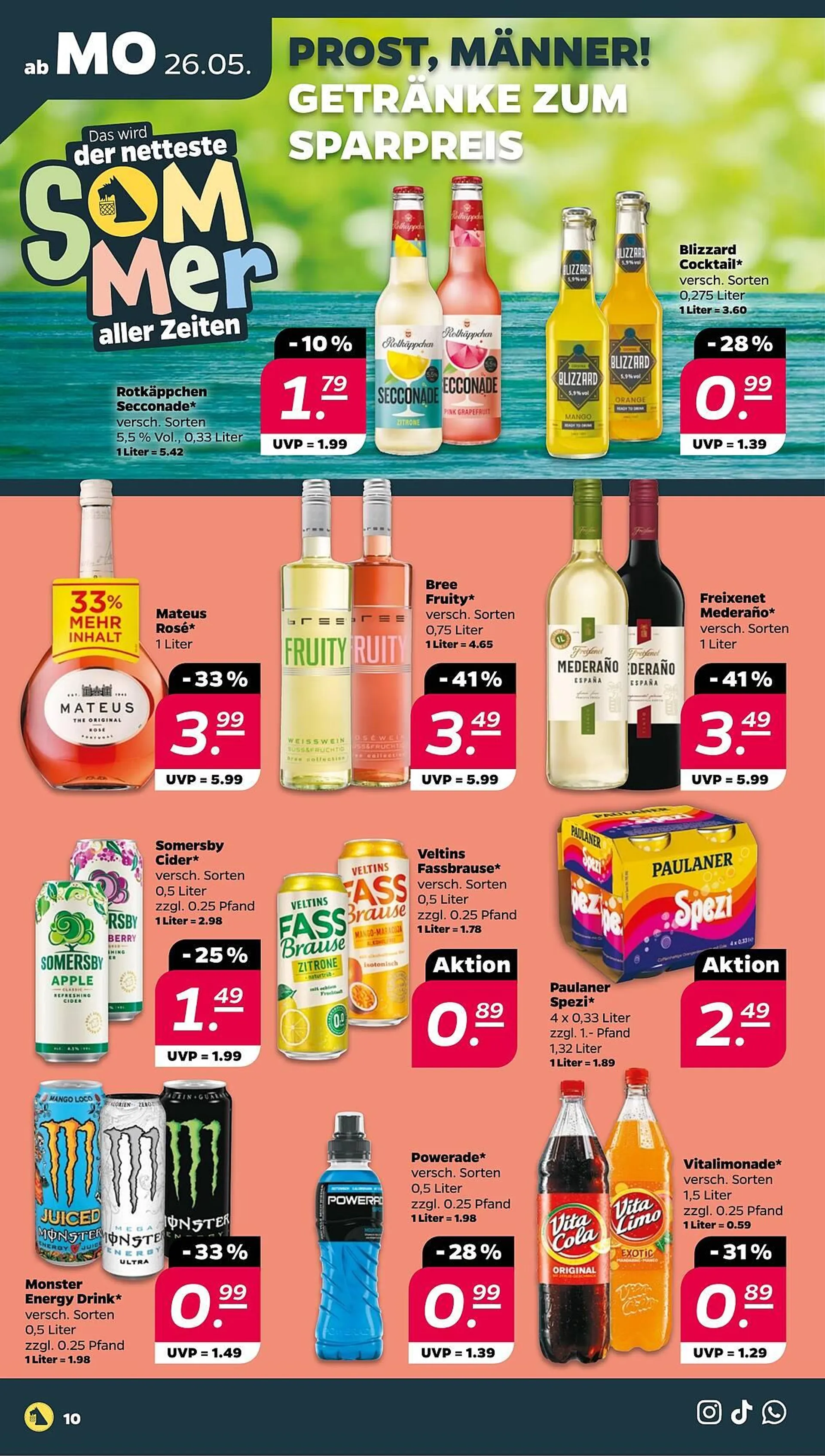 NETTO Prospekt von 26. Mai bis 31. Mai 2025 - Prospekt seite 10