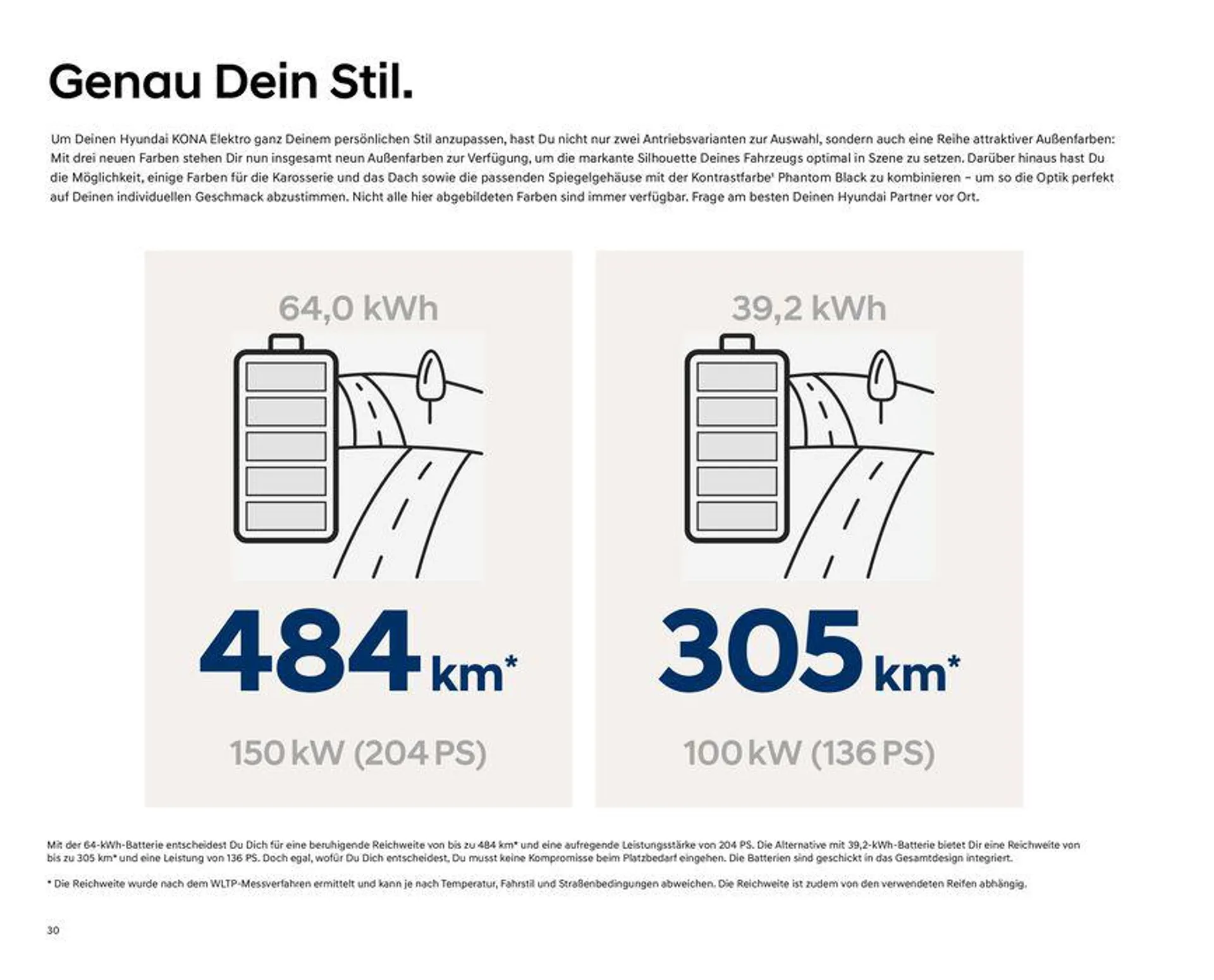 Hyundai KONA Elektro von 31. Oktober bis 31. Oktober 2024 - Prospekt seite 30