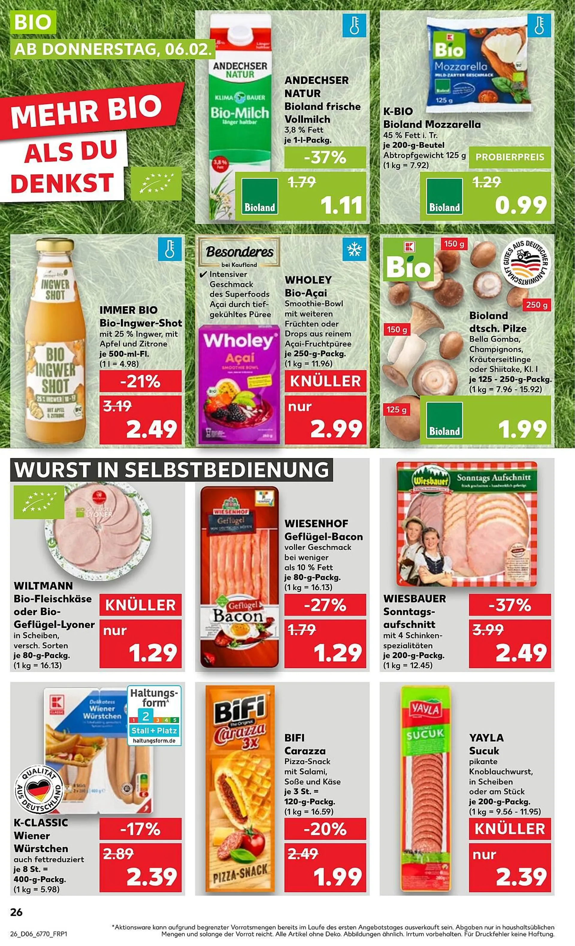 Kaufland Prospekt von 6. Februar bis 12. Februar 2025 - Prospekt seite 26