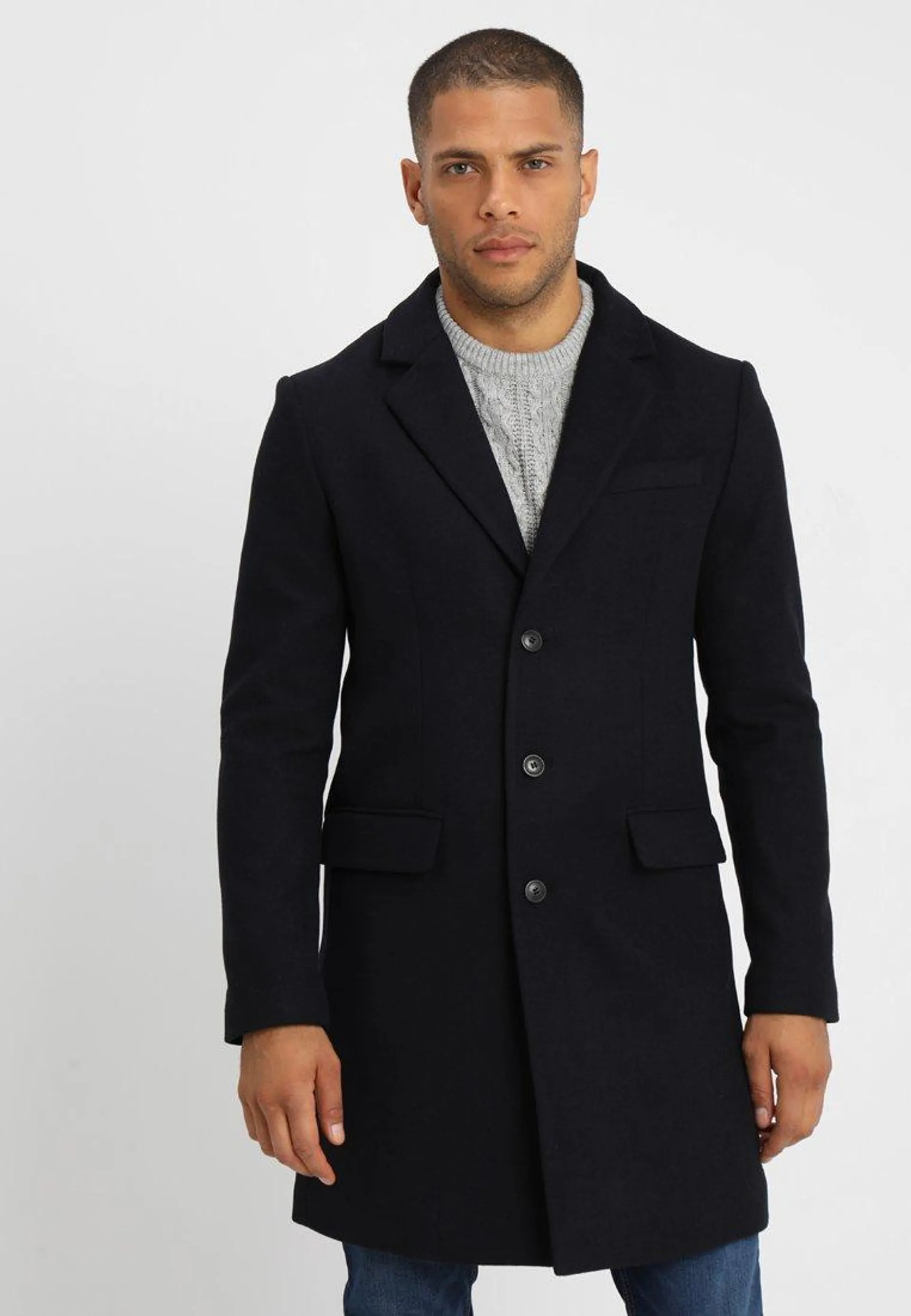 Classic coat - dark blue