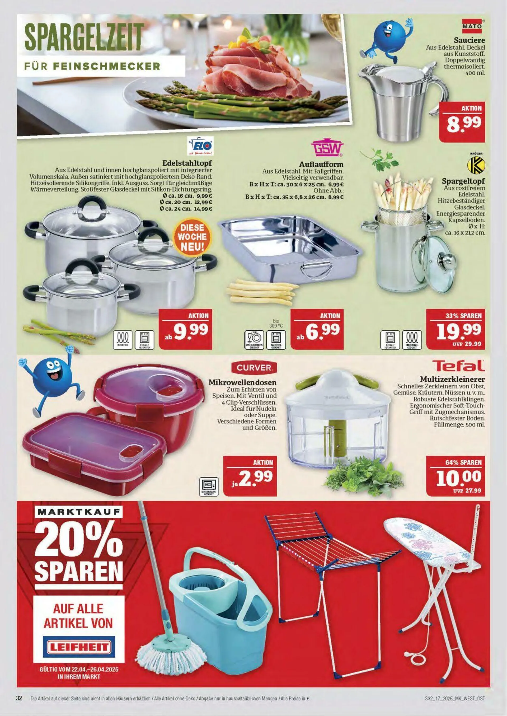Marktkauf - Nürnberg-Thon von 22. April bis 26. April 2025 - Prospekt seite 32