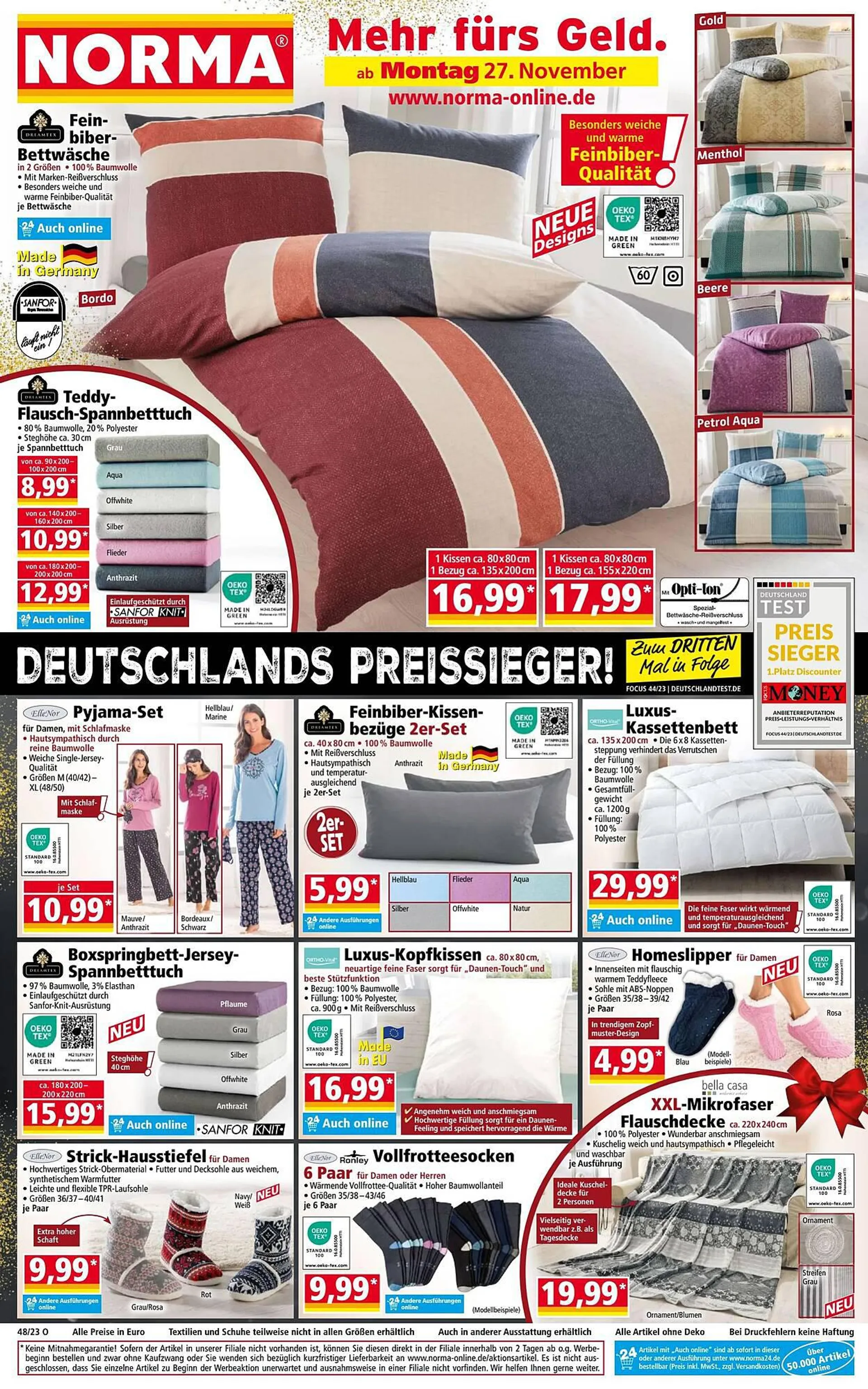 Norma Prospekt gültig bis 2. Dezember 2023