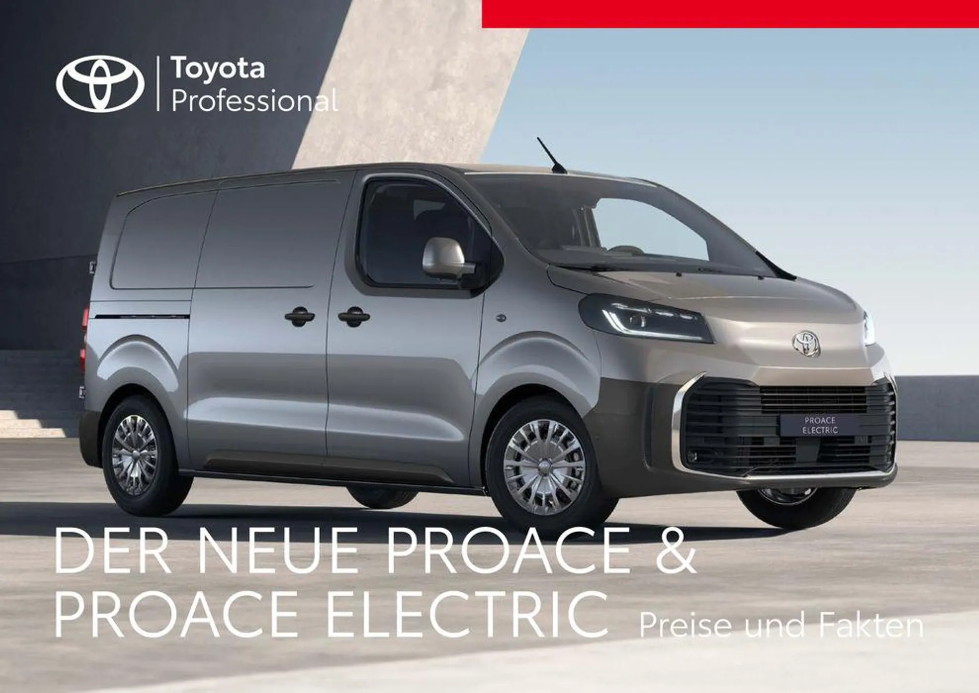 Toyota Proace/Proace Electric von 20. März bis 20. März 2025 - Prospekt seite 1