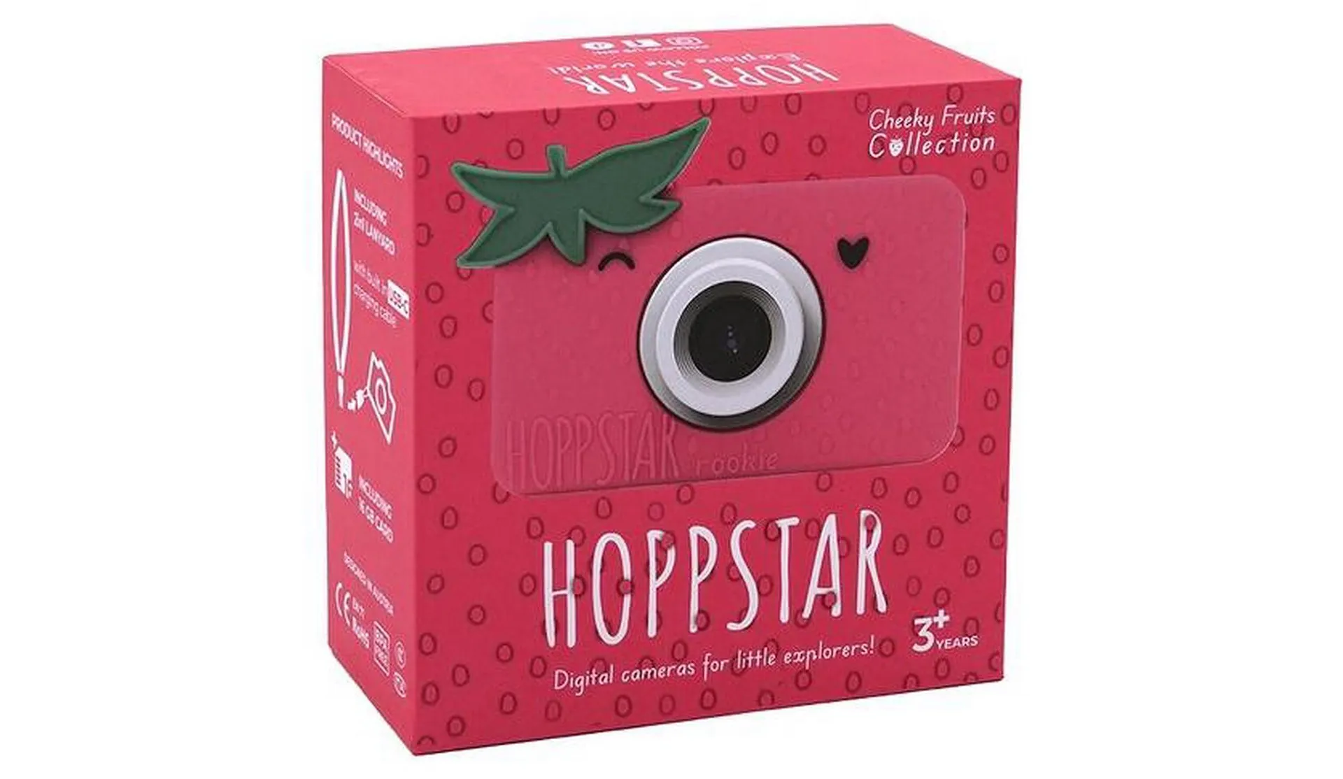 Hoppstar Kinderkamera Rookie - strawbella - Erdbeere