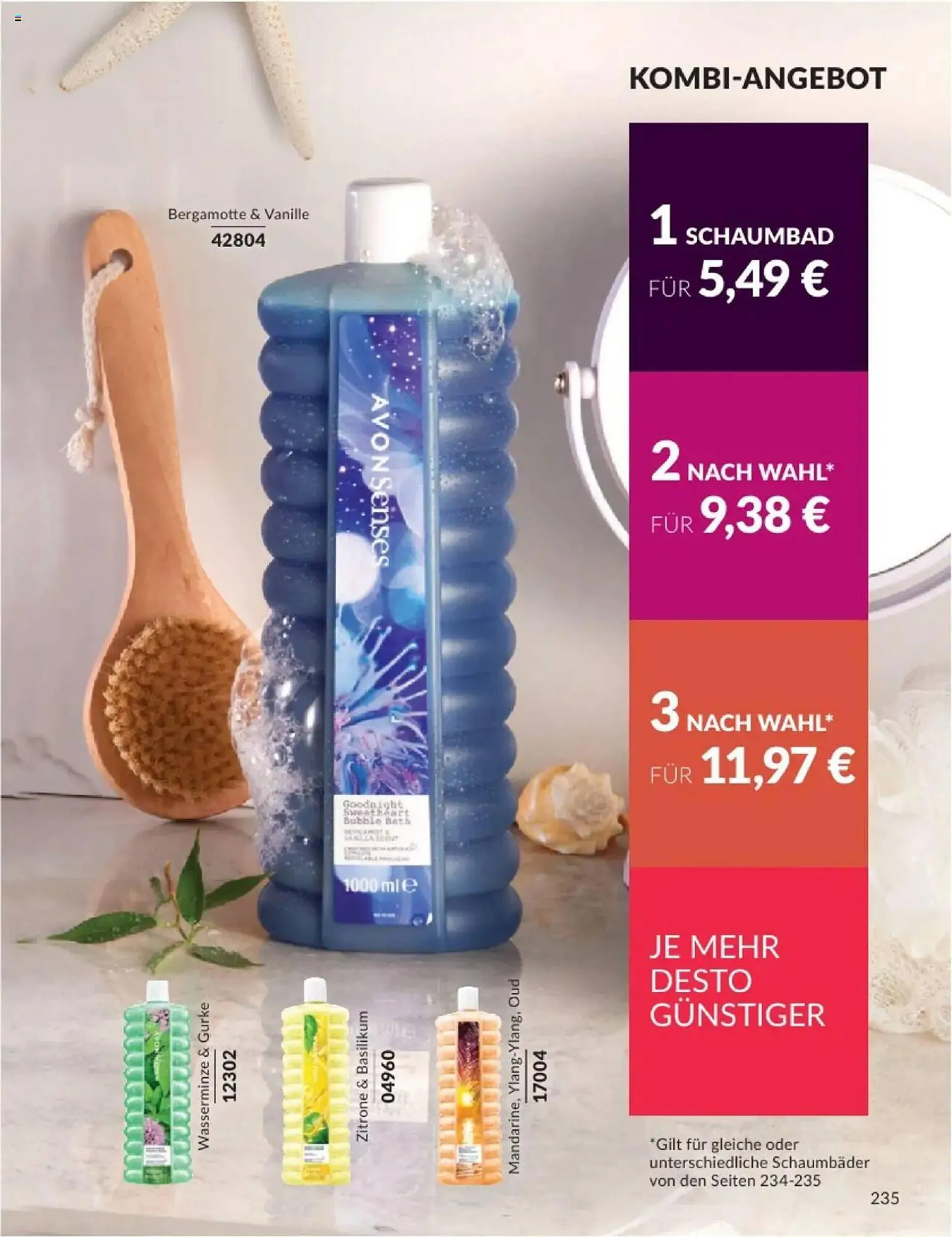 Avon Prospekt von 1. Dezember bis 30. Dezember 2024 - Prospekt seite 235