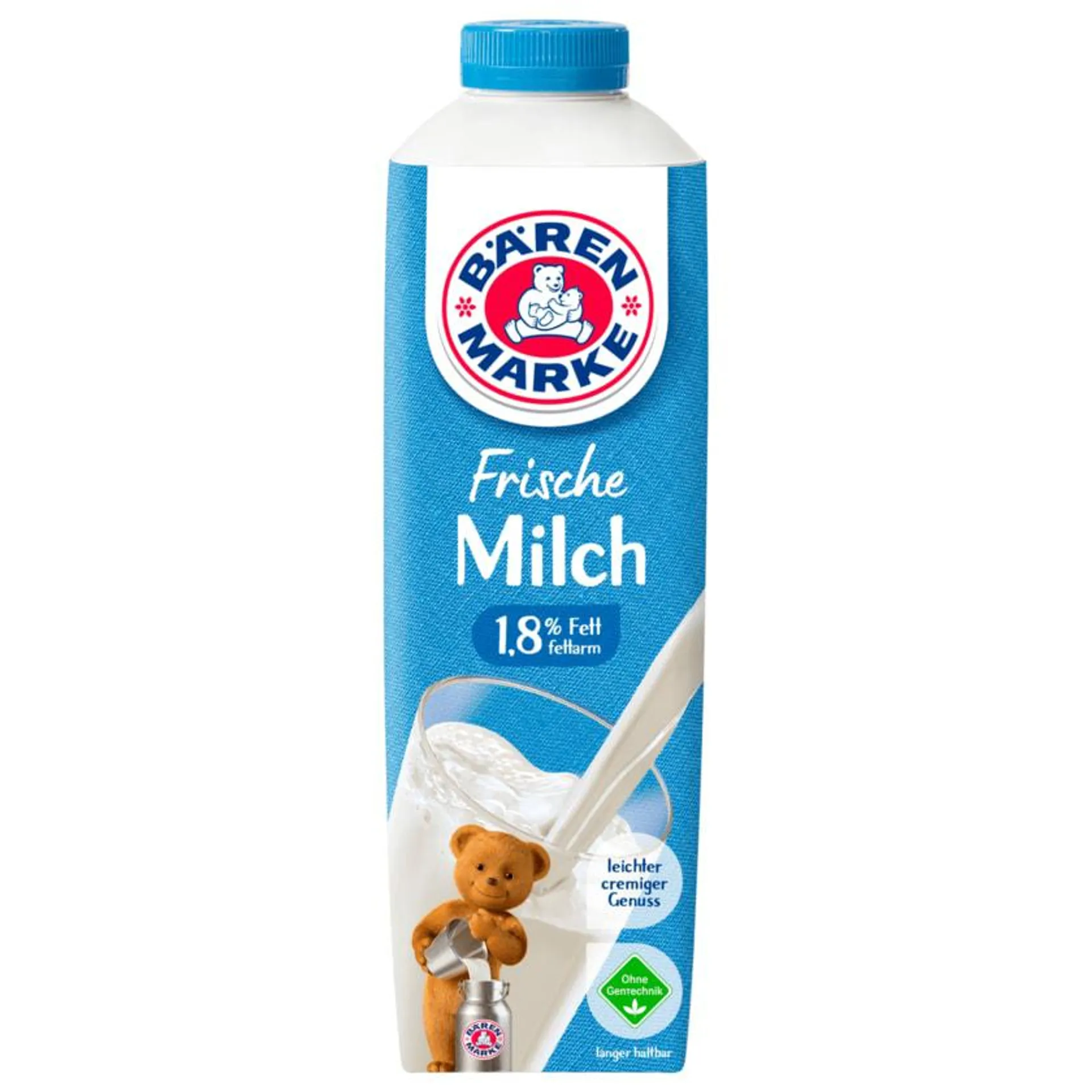 Bärenmarke Alpenfrische Milch 1,8% 1l