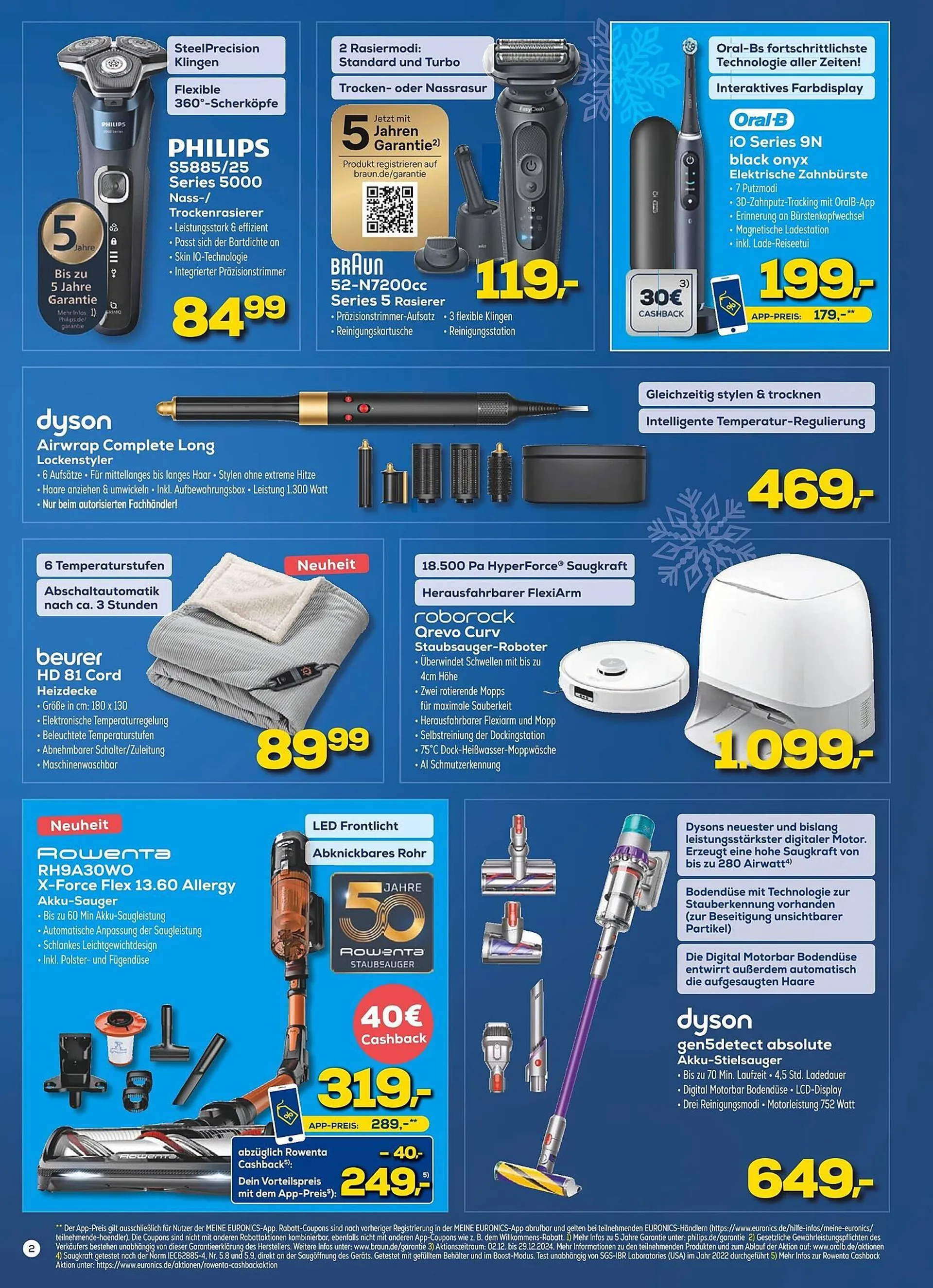 Euronics Prospekt von 4. Dezember bis 15. Dezember 2024 - Prospekt seite 2