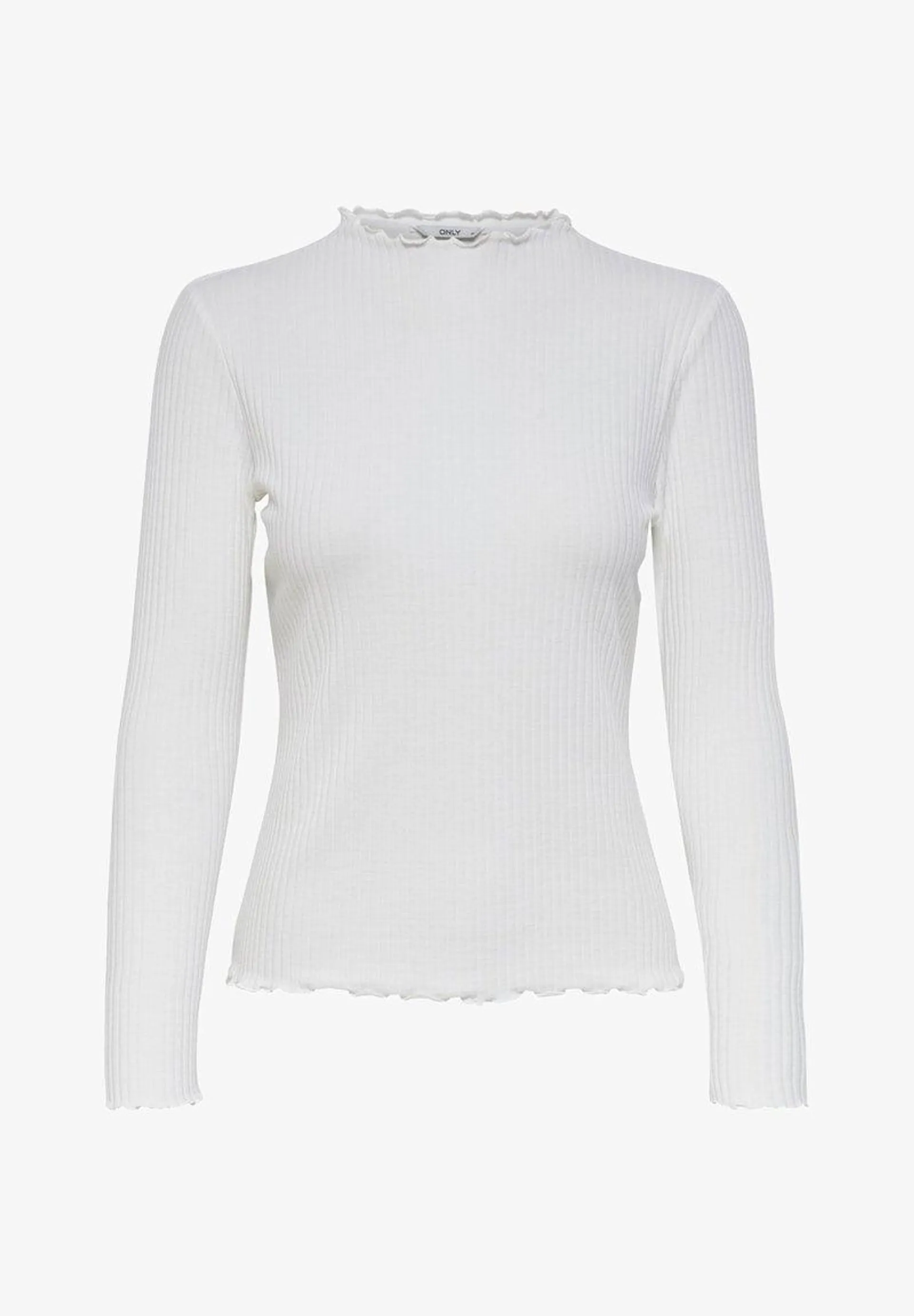 ONLEMMA HIGH NECK - Long sleeved top - egret