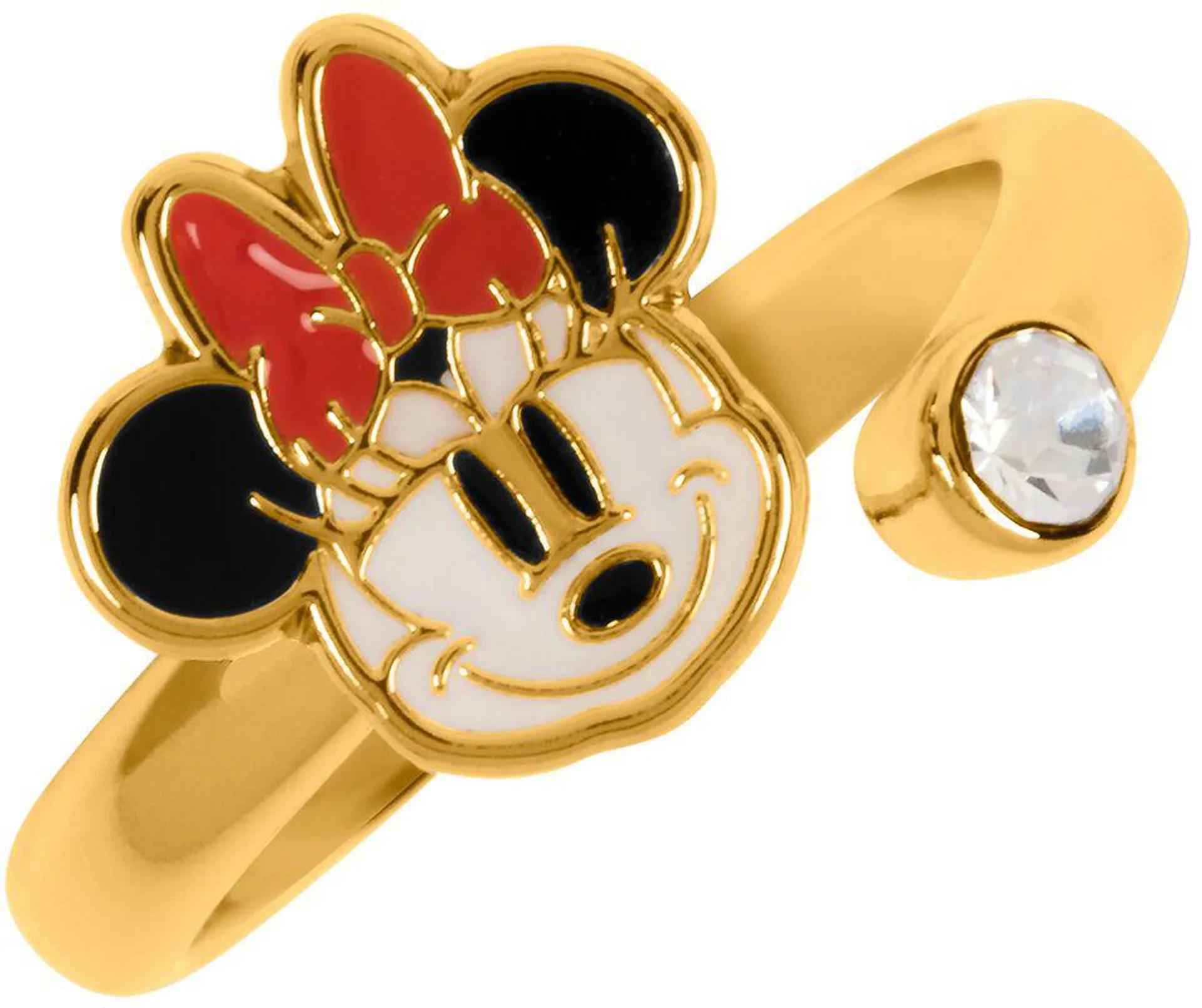 "Minnie" Ring goldfarben von Mickey Mouse