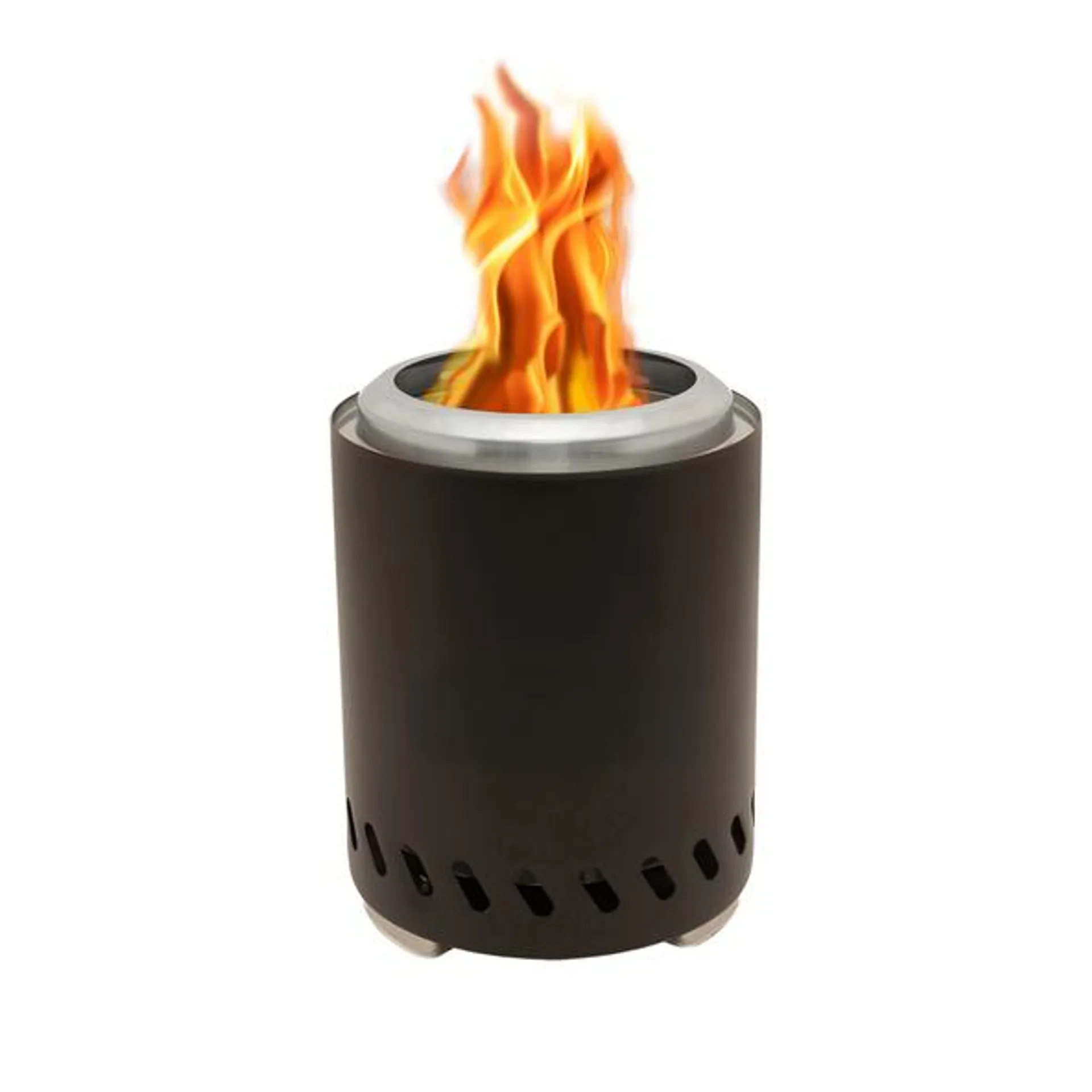 Pellet-Tischkamin, Medium, Schwarz