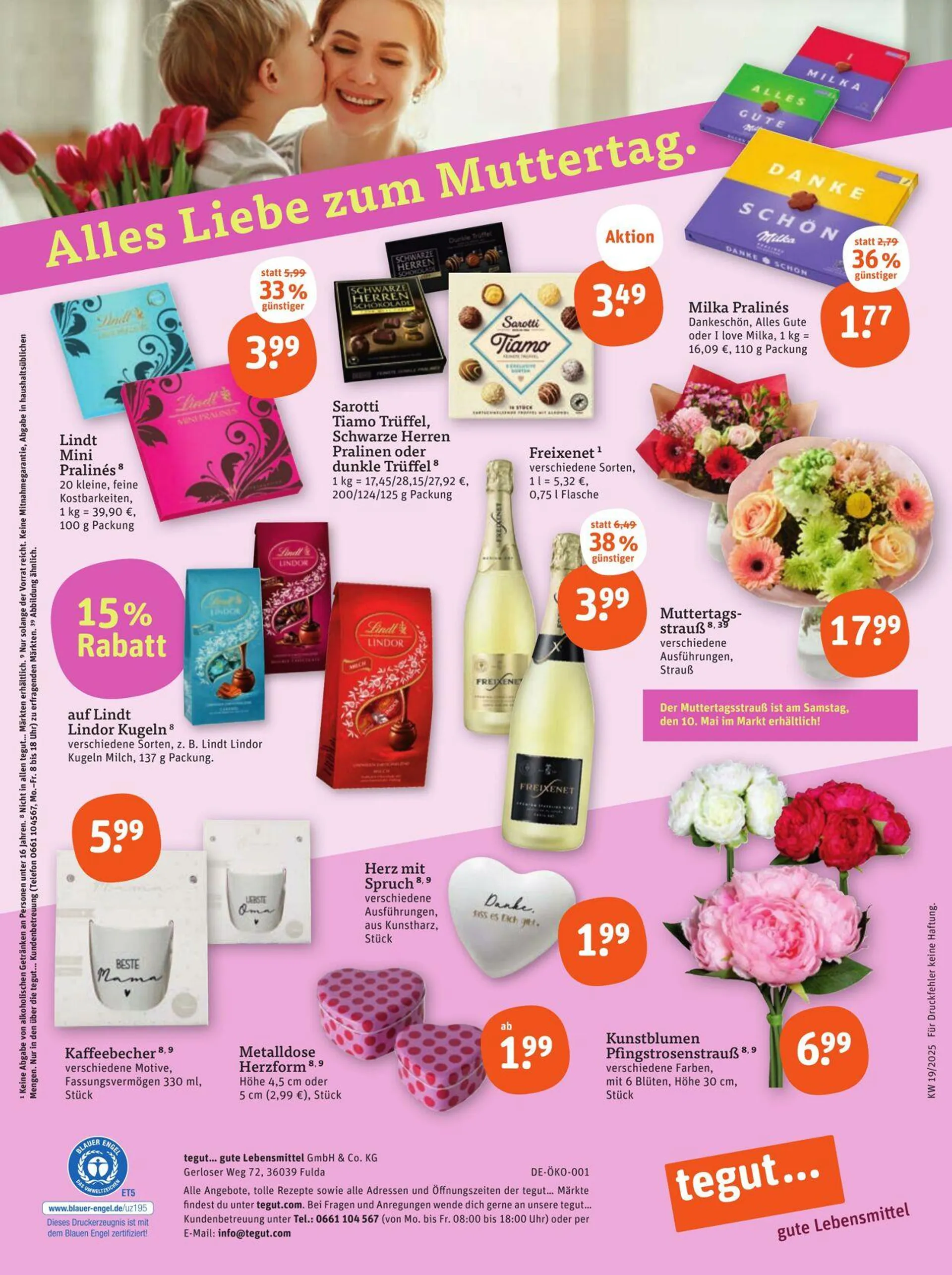 Tegut Aktueller Prospekt von 5. Mai bis 11. Mai 2025 - Prospekt seite 26