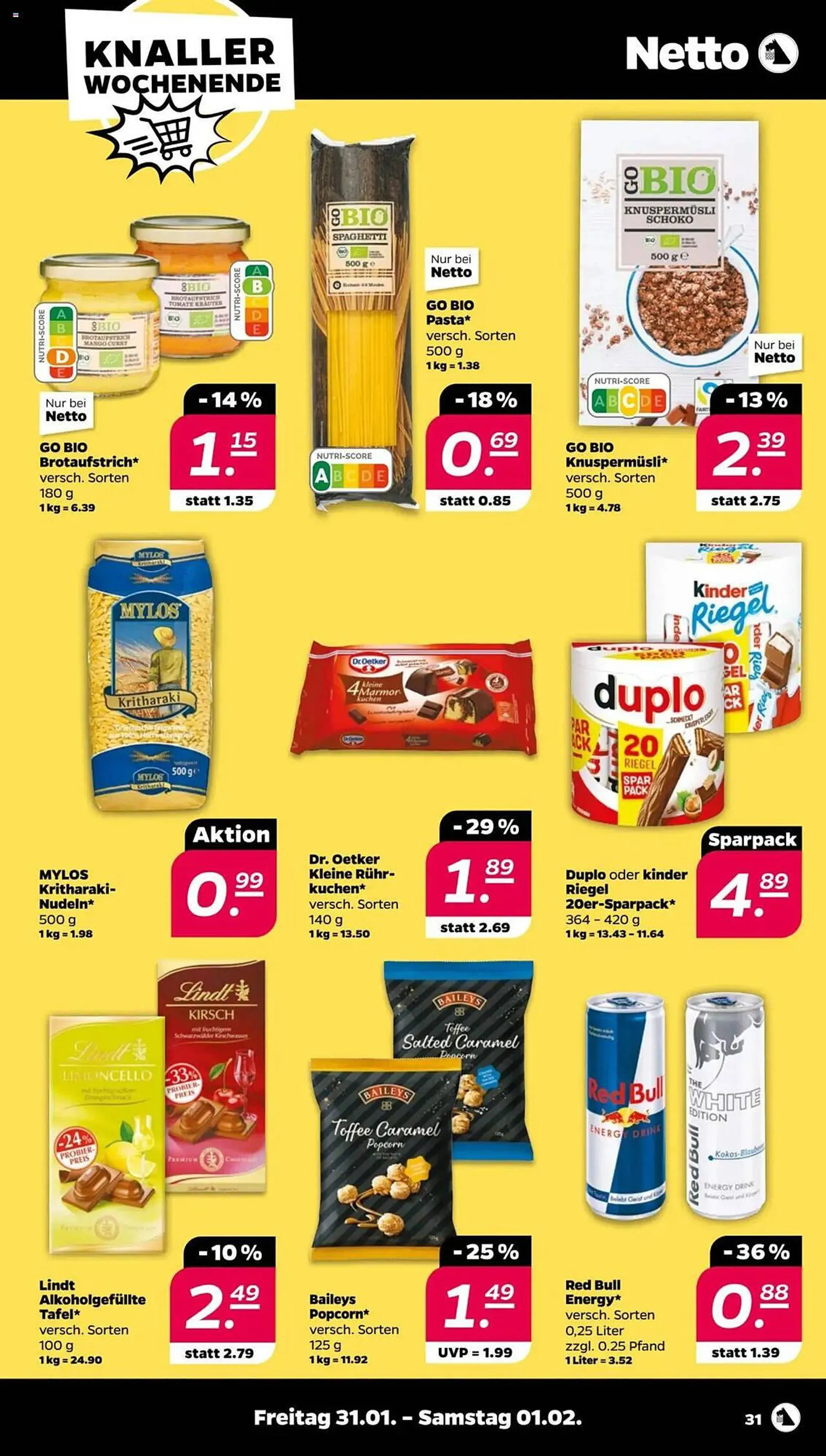 NETTO Prospekt von 27. Januar bis 1. Februar 2025 - Prospekt seite 31