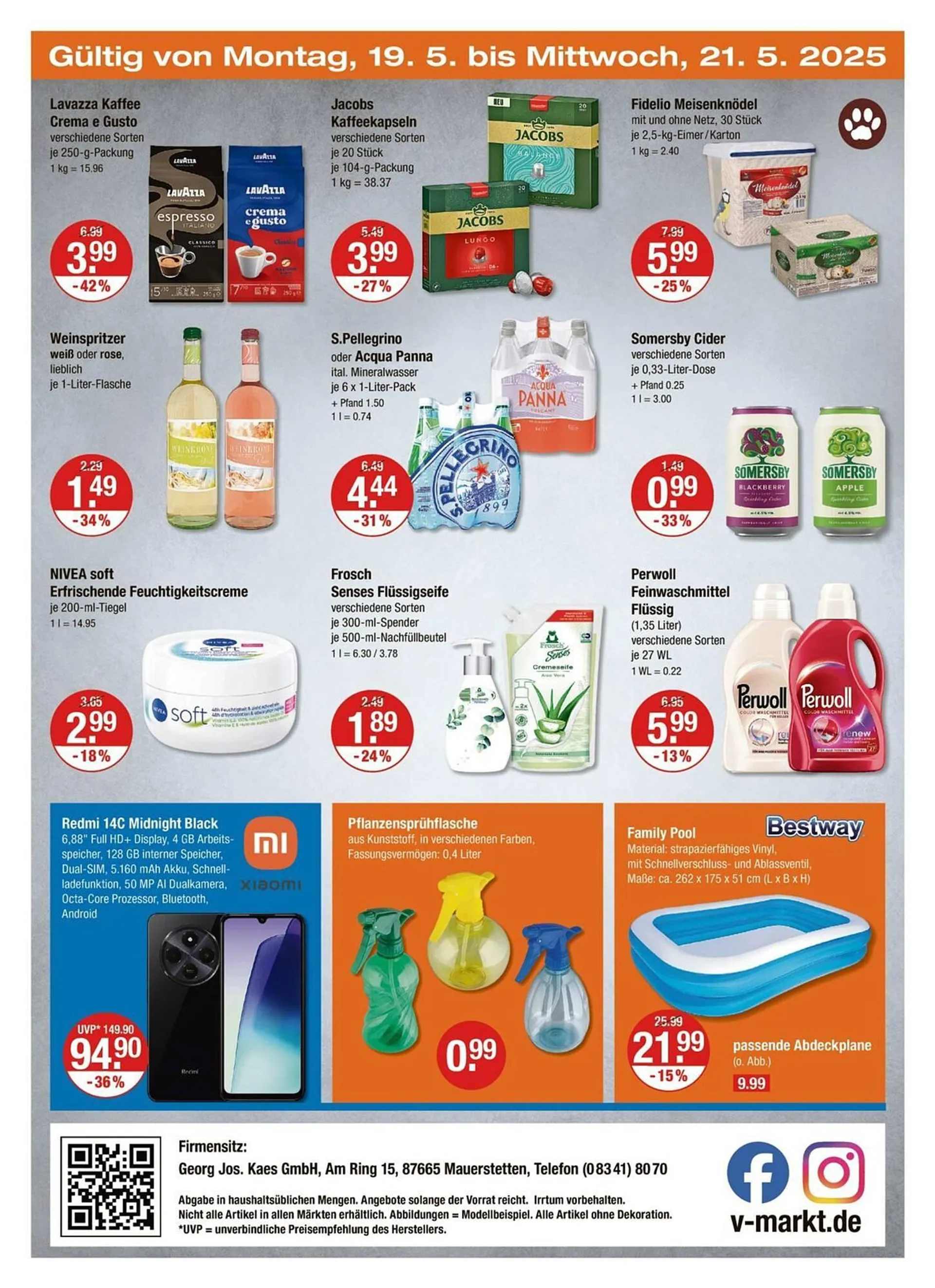 V Markt Prospekt von 15. Mai bis 21. Mai 2025 - Prospekt seite 24