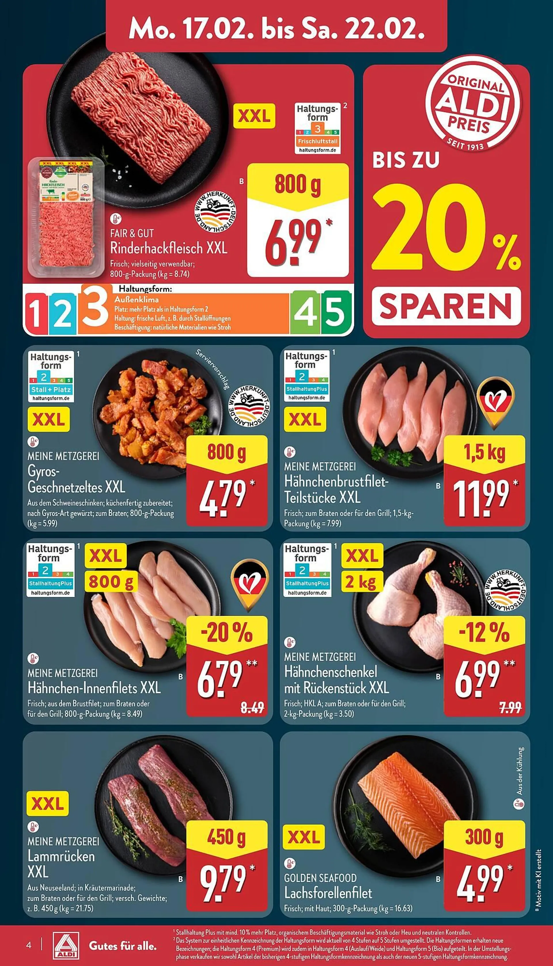 Aldi Nord Prospekt von 17. Februar bis 22. Februar 2025 - Prospekt seite 4