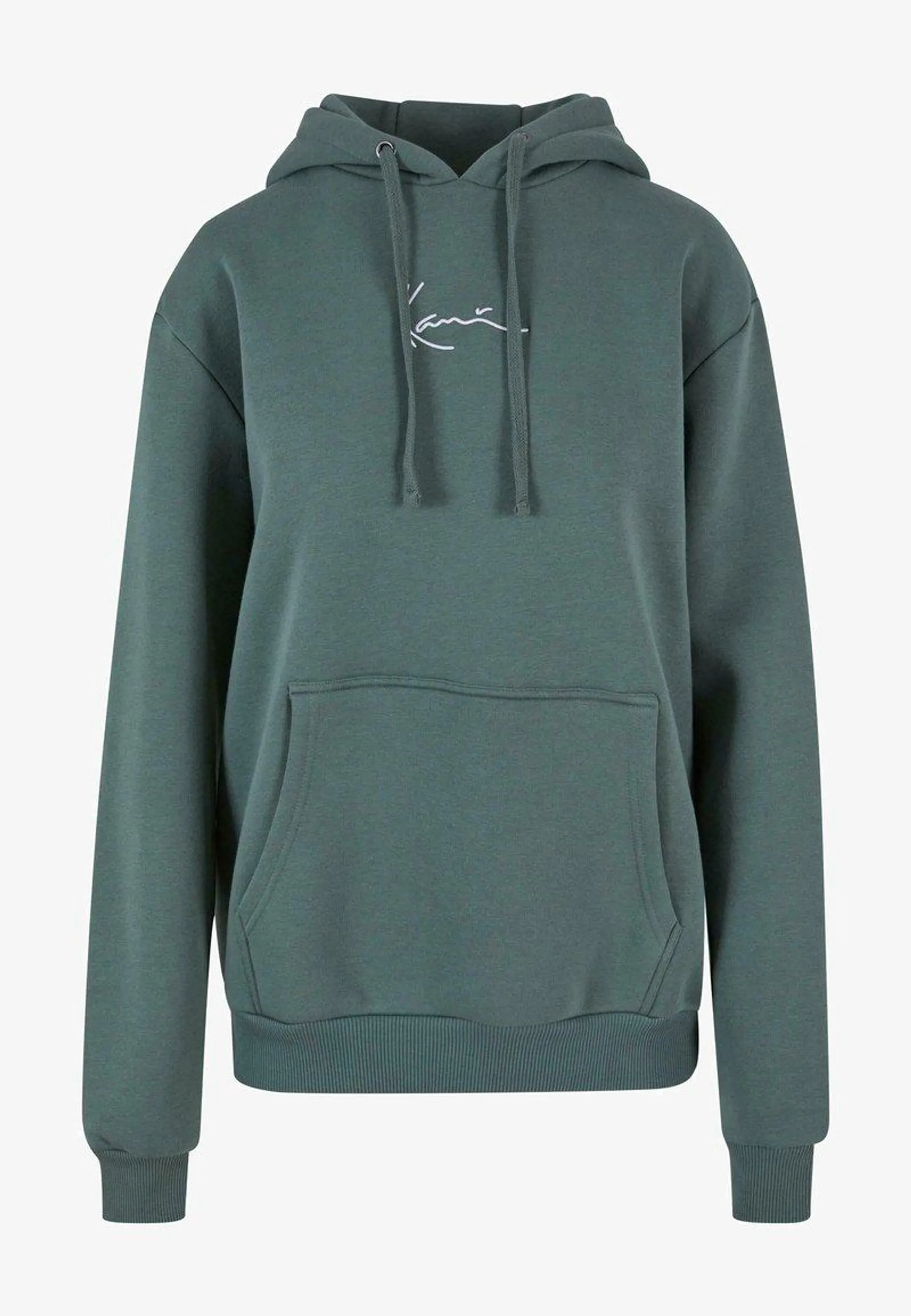 SMALL SIGNATURE ESSENTIAL - Hoodie - dusty green