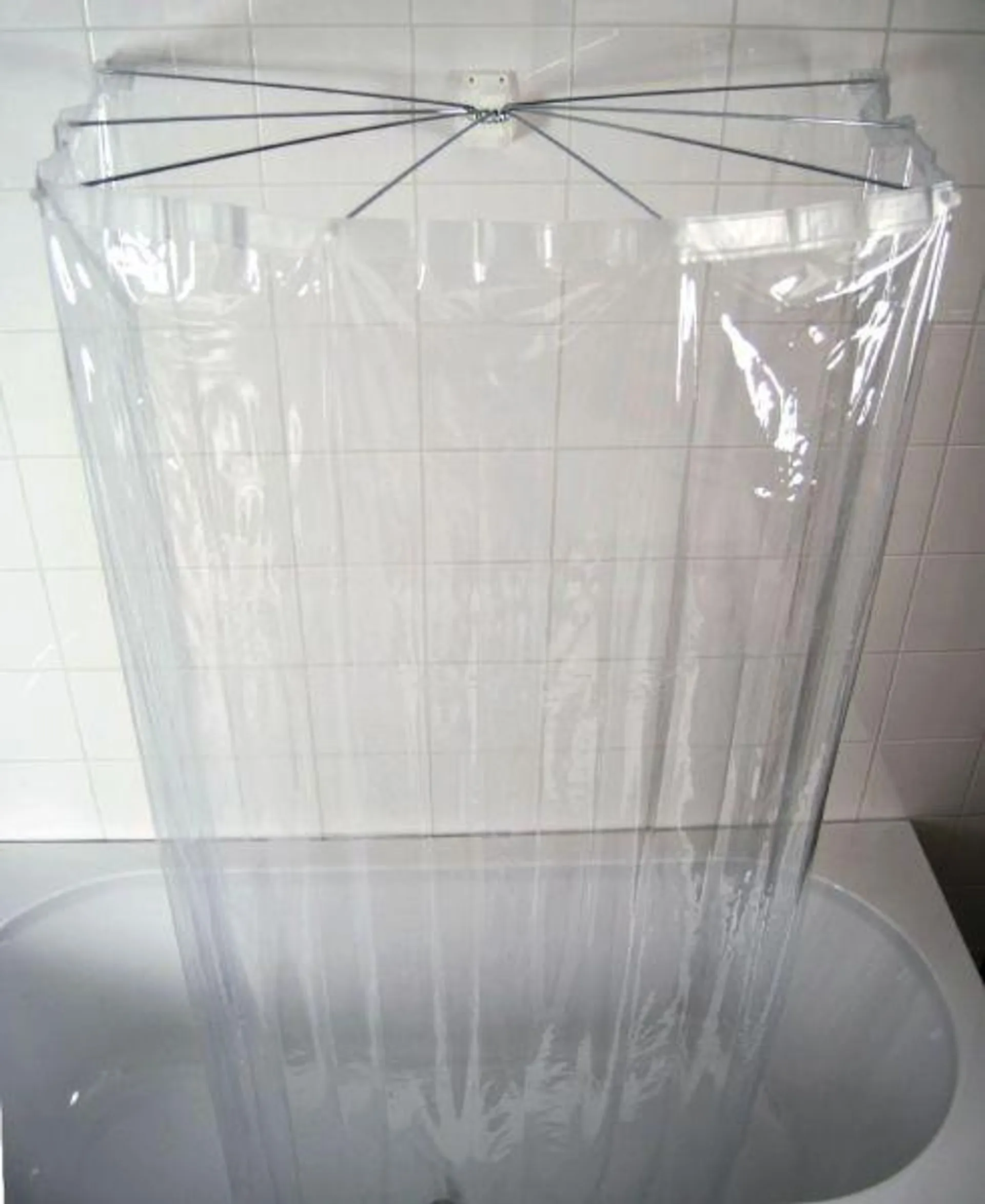 Duschfaltkabine Ombrella transparent