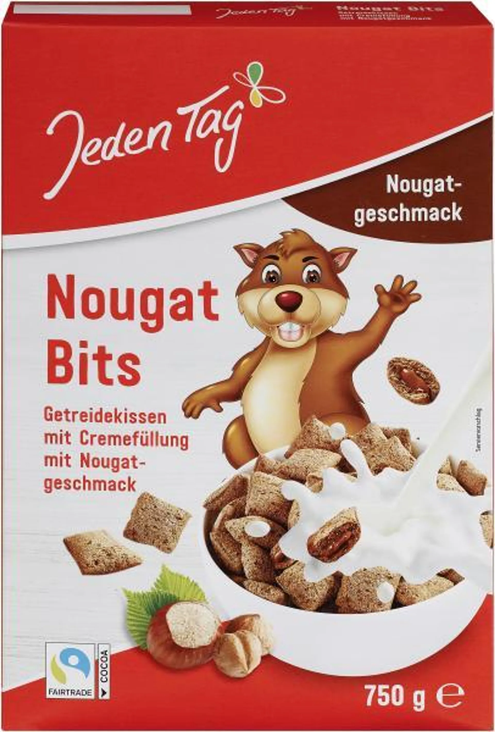 Jeden Tag Nougat-Bits 750 g