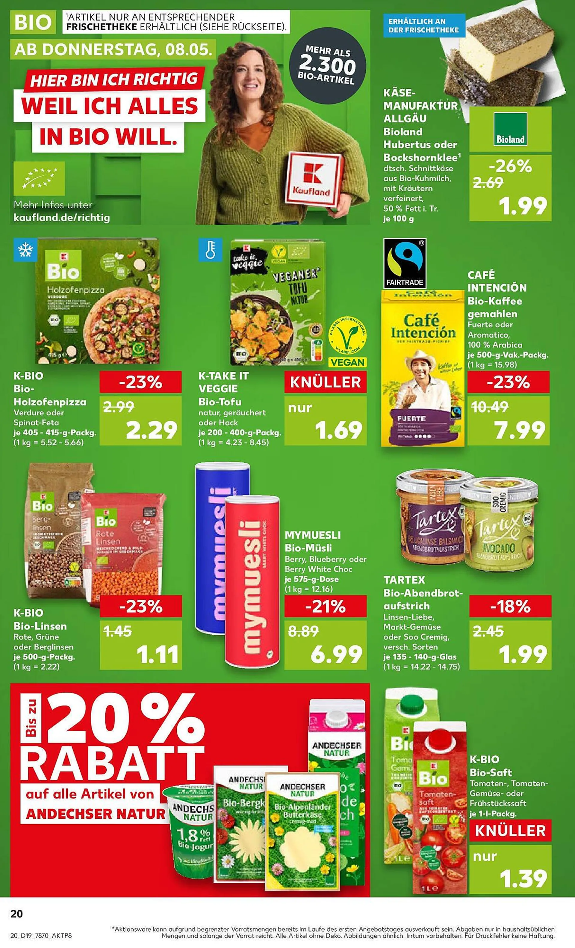 Kaufland Prospekt - Regio-Wochen von 7. Mai bis 14. Mai 2025 - Prospekt seite 20