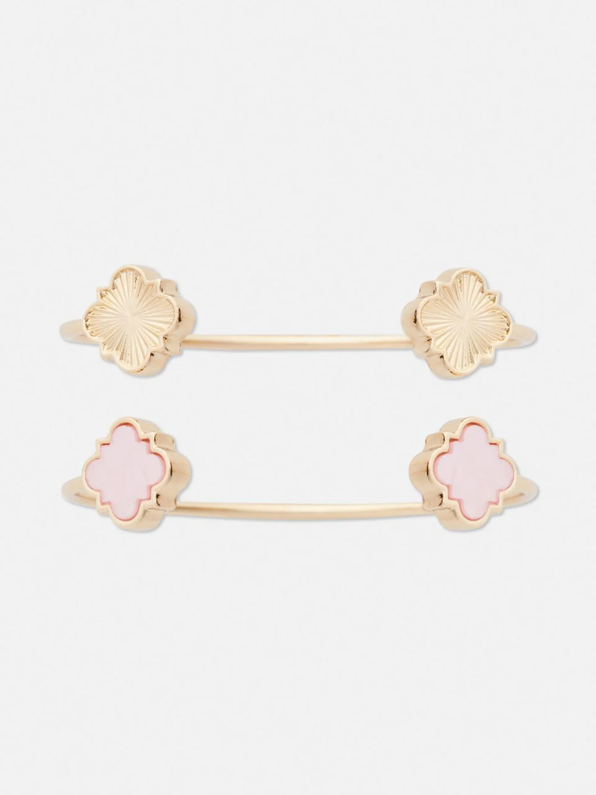 Armbänder mit Schilddesign, 2er-Pack