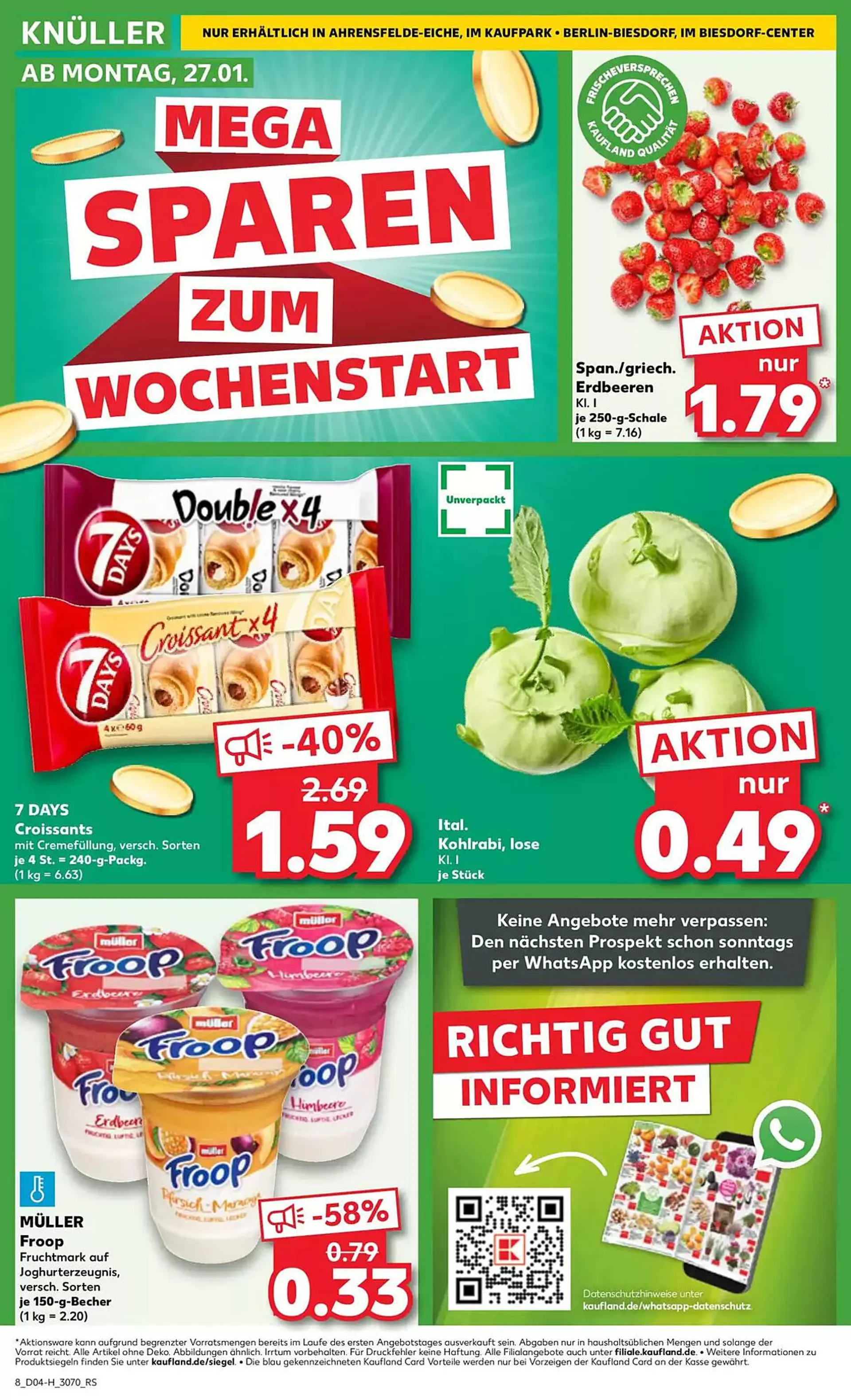 Kaufland Prospekt von 19. Januar bis 29. Januar 2025 - Prospekt seite 8