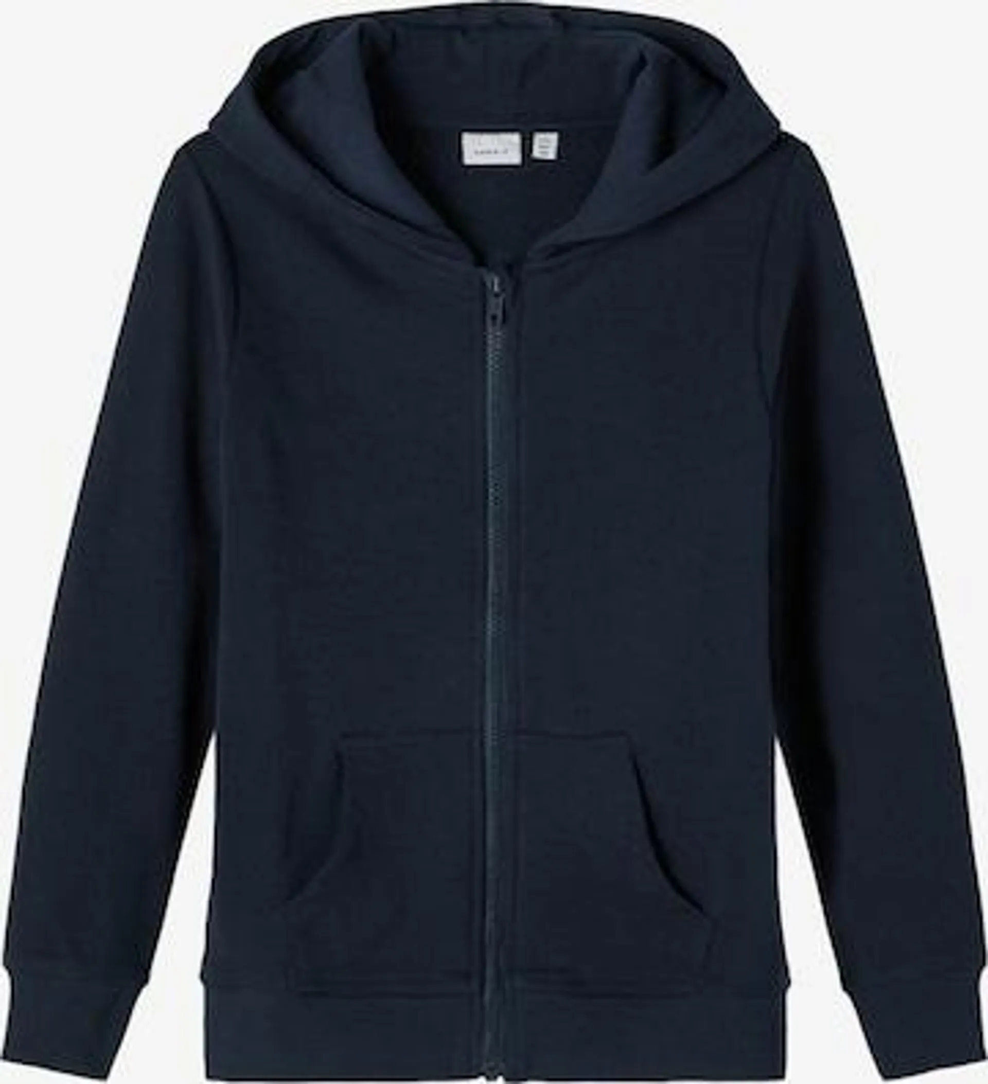 NAME IT Zip-Up Hoodie in Sapphire