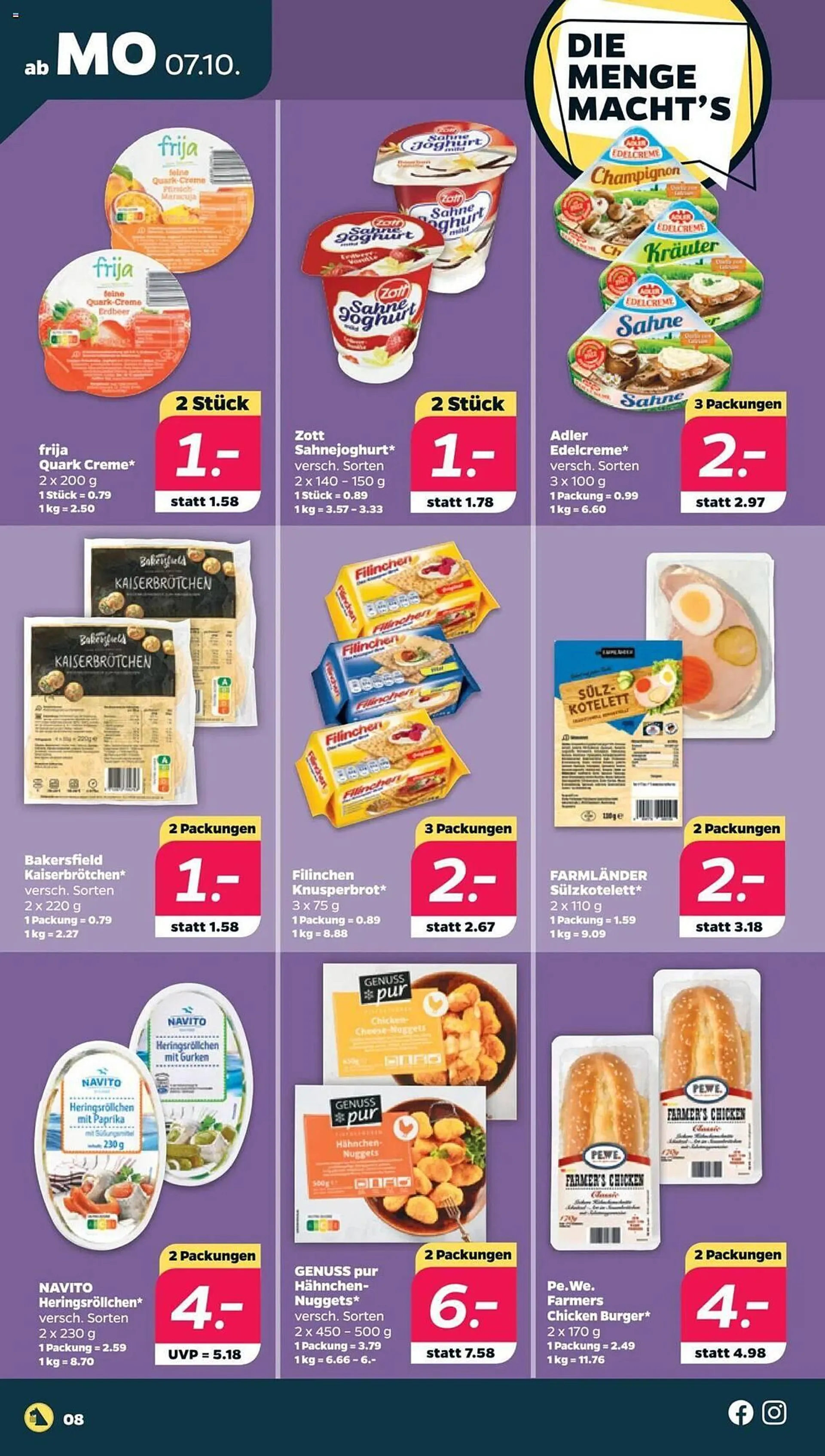 NETTO Prospekt von 7. Oktober bis 12. Oktober 2024 - Prospekt seite 8