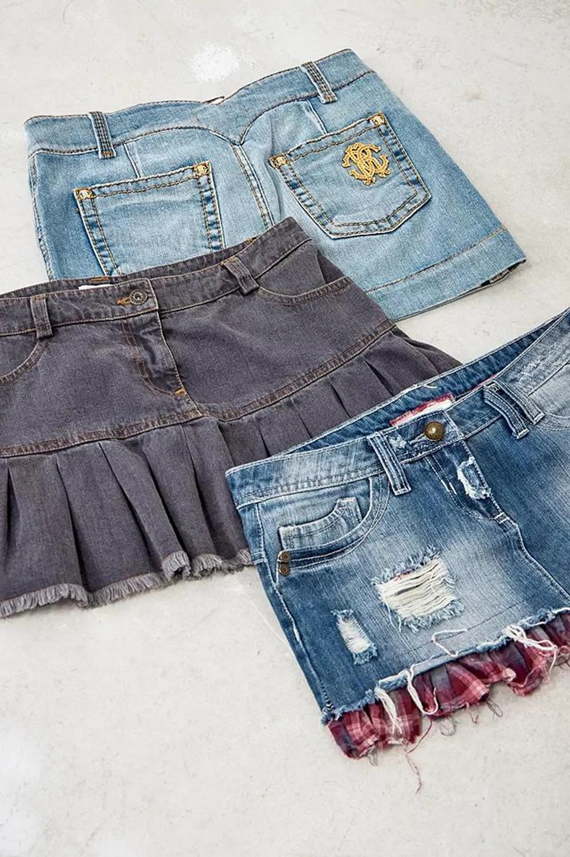 Urban Renewal Vintage Denim Minirock