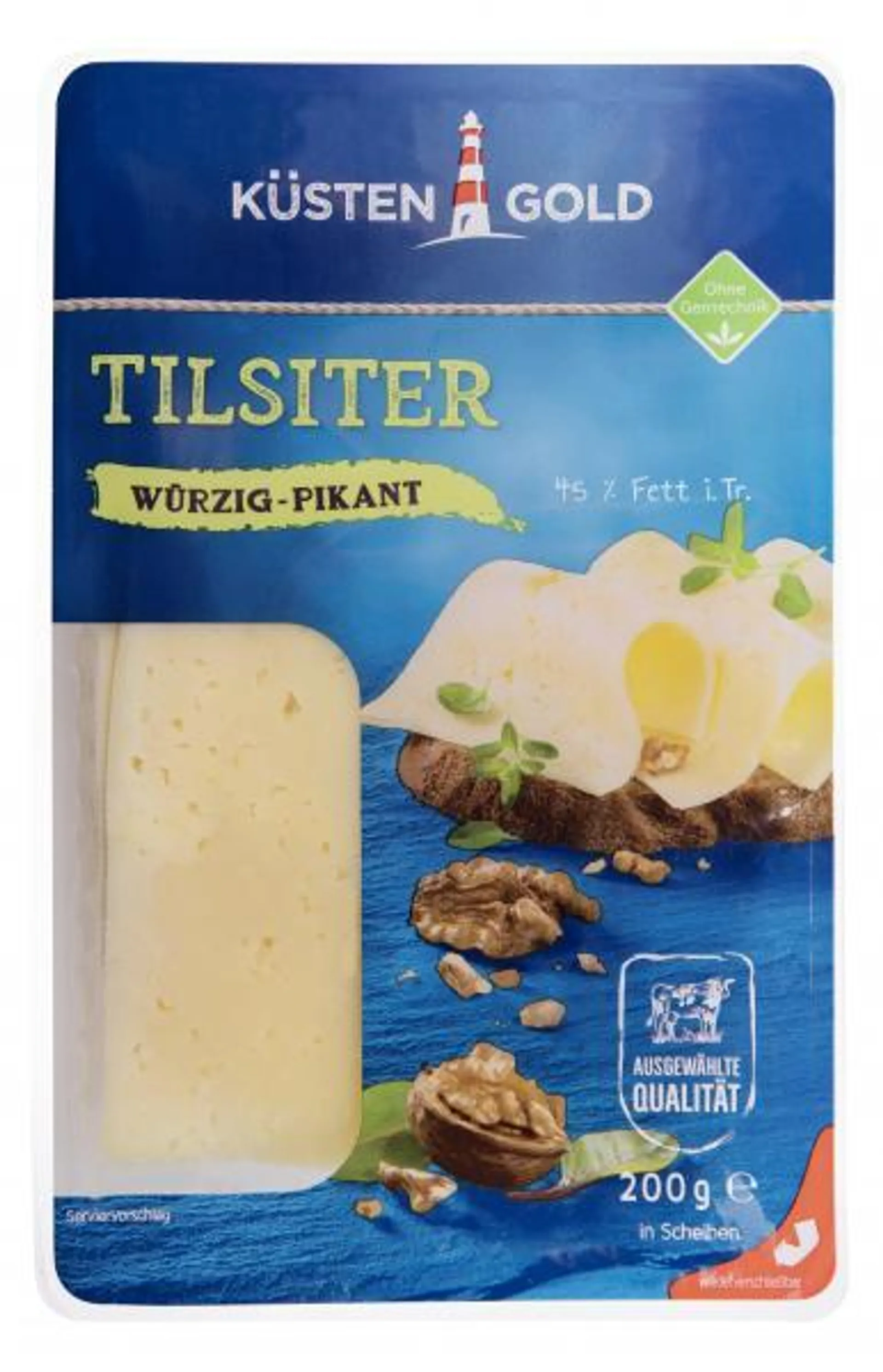 Küstengold Tilsiter würzig-pikant 200 g