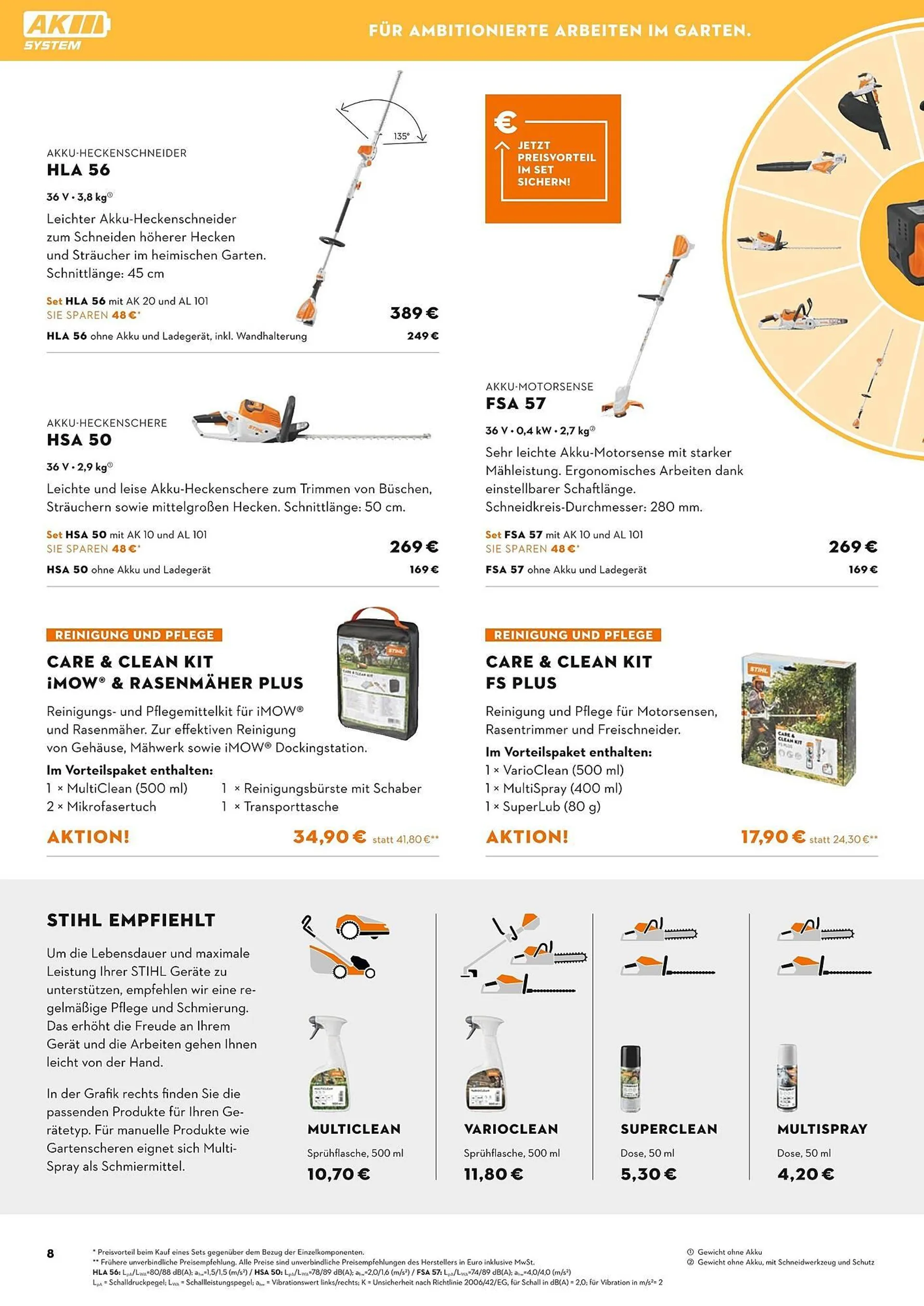 STIHL Prospekt von 24. Februar bis 31. Mai 2025 - Prospekt seite 8