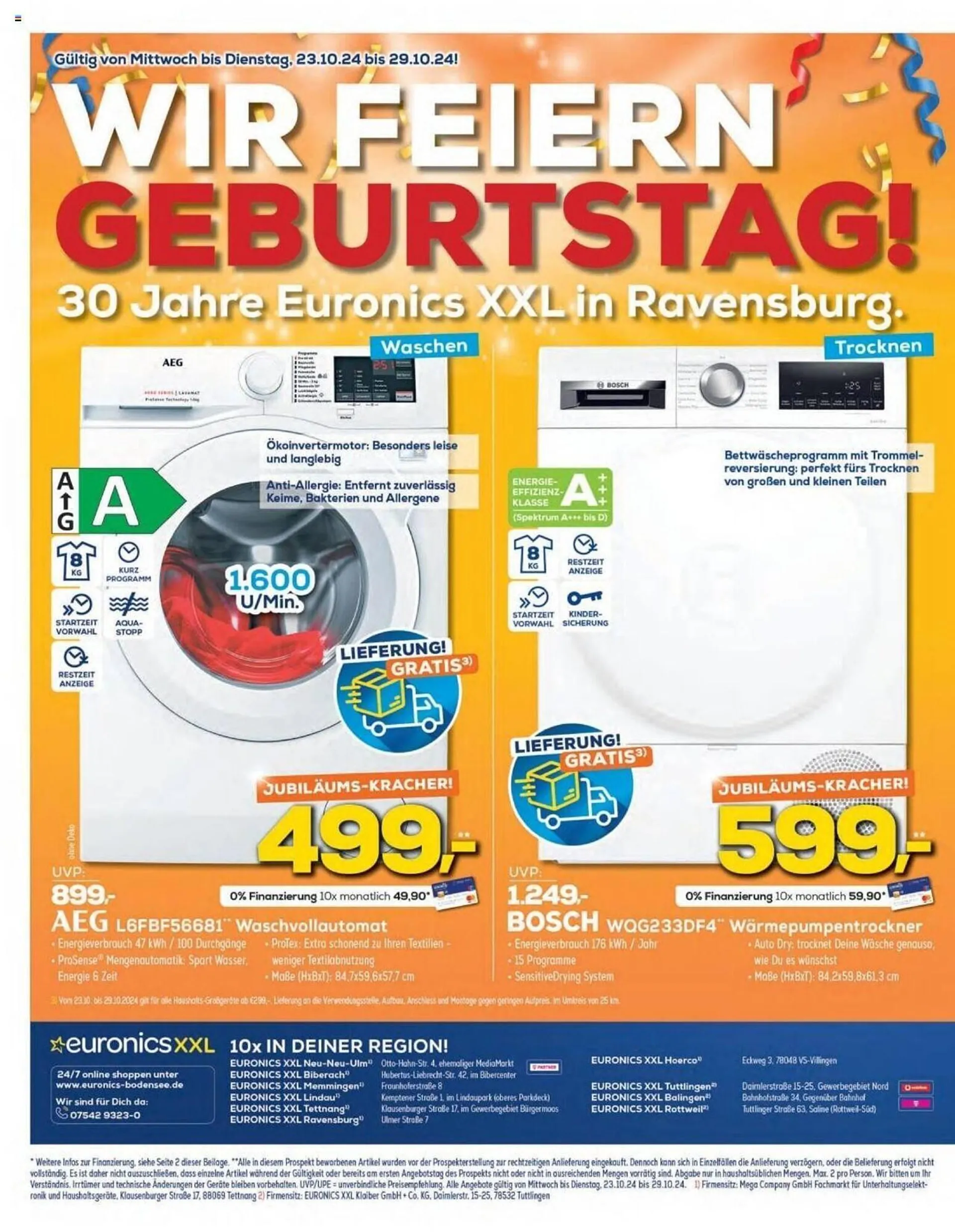 Euronics Prospekt von 23. Oktober bis 29. Oktober 2024 - Prospekt seite 16