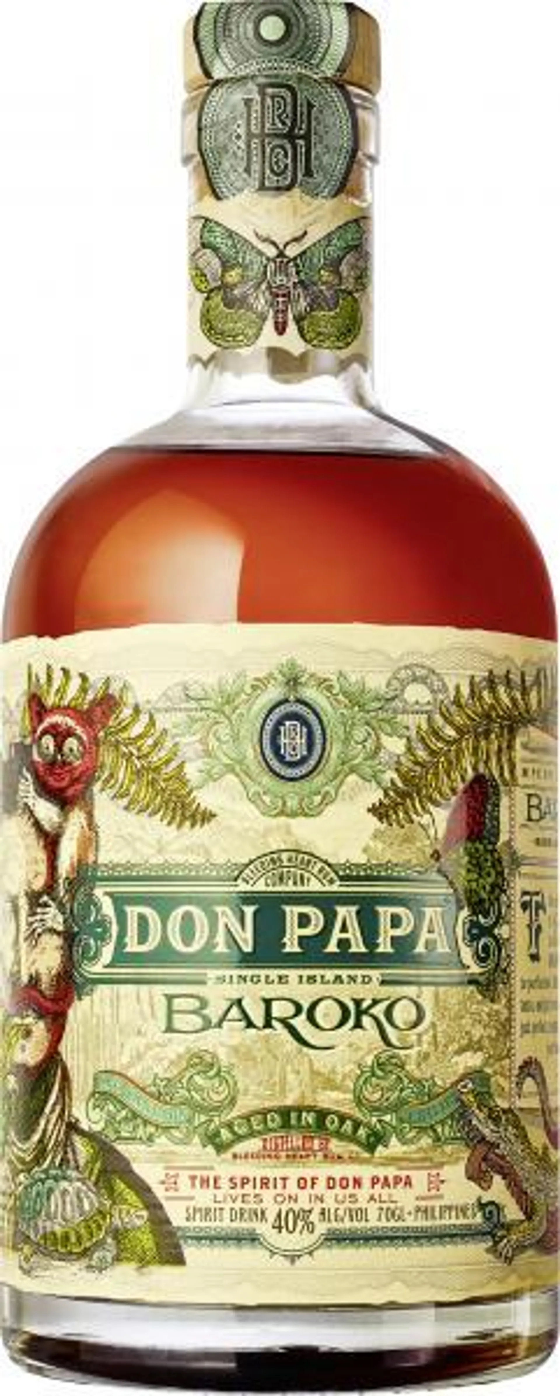 Don Papa Baroko Brauner Rum