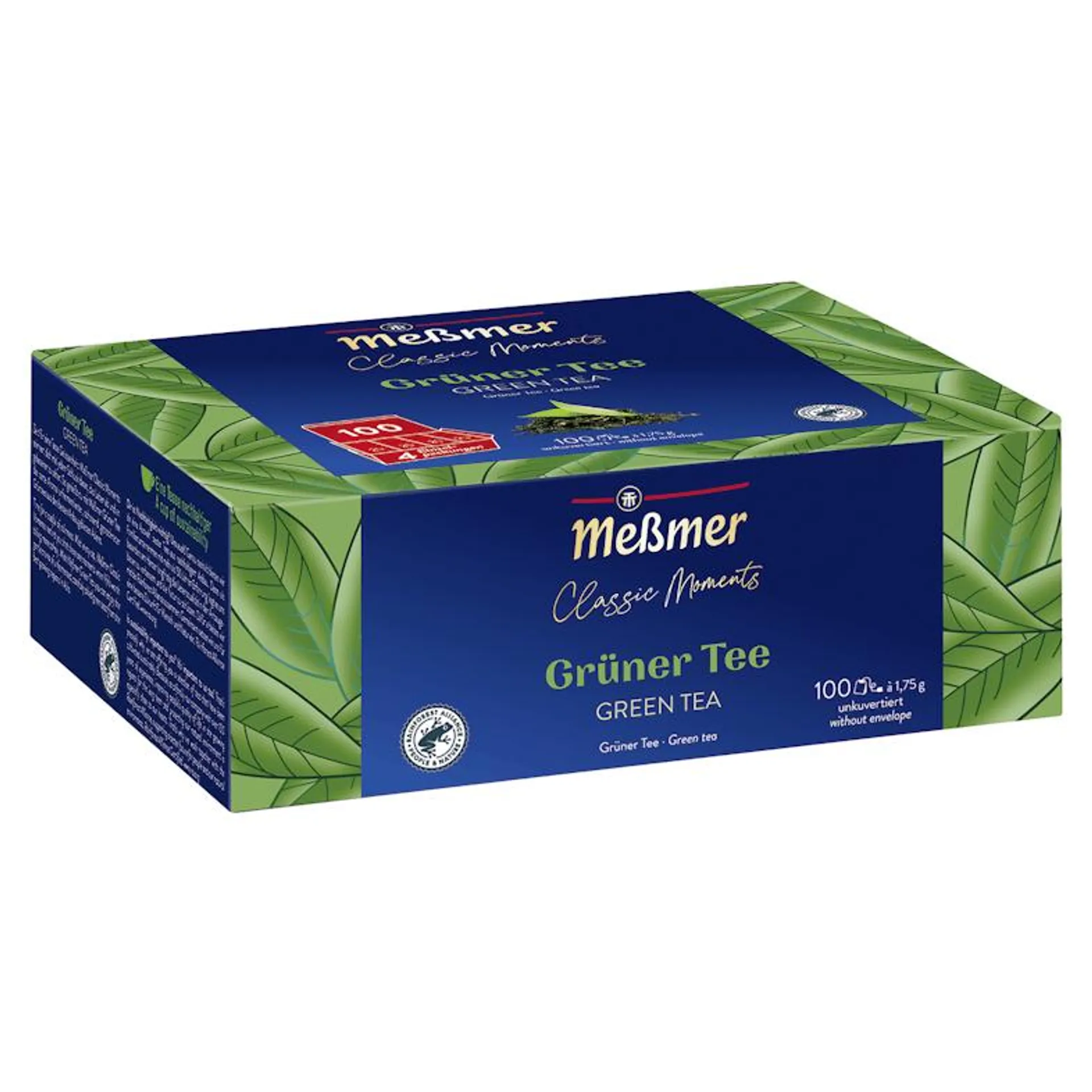 Meßmer Classic Moments Grüner Tee 100 Teebeutel (175 g)