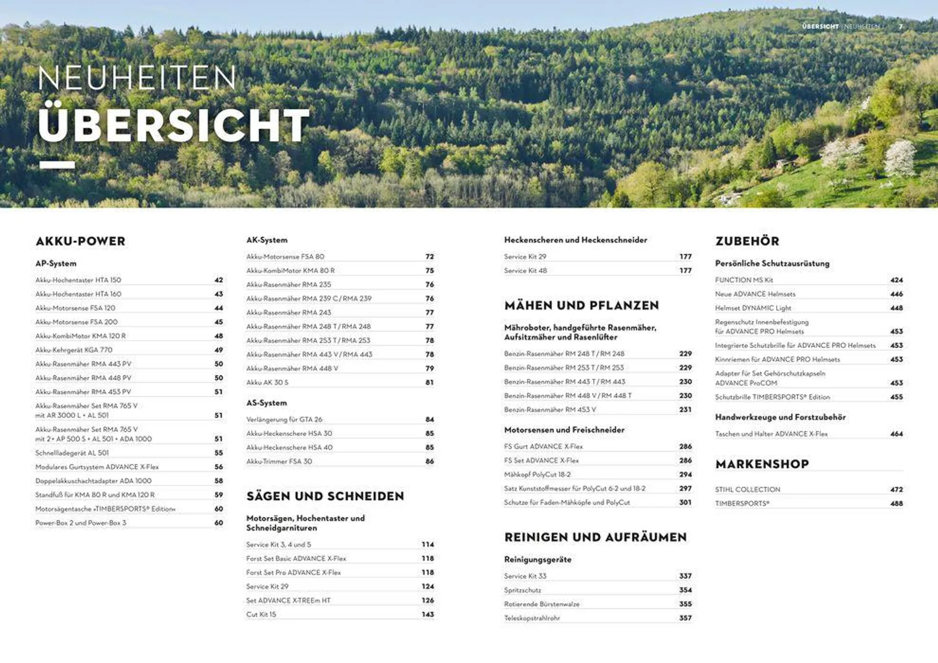 NEUER KATALOG von 28. März bis 31. Dezember 2024 - Prospekt seite 4