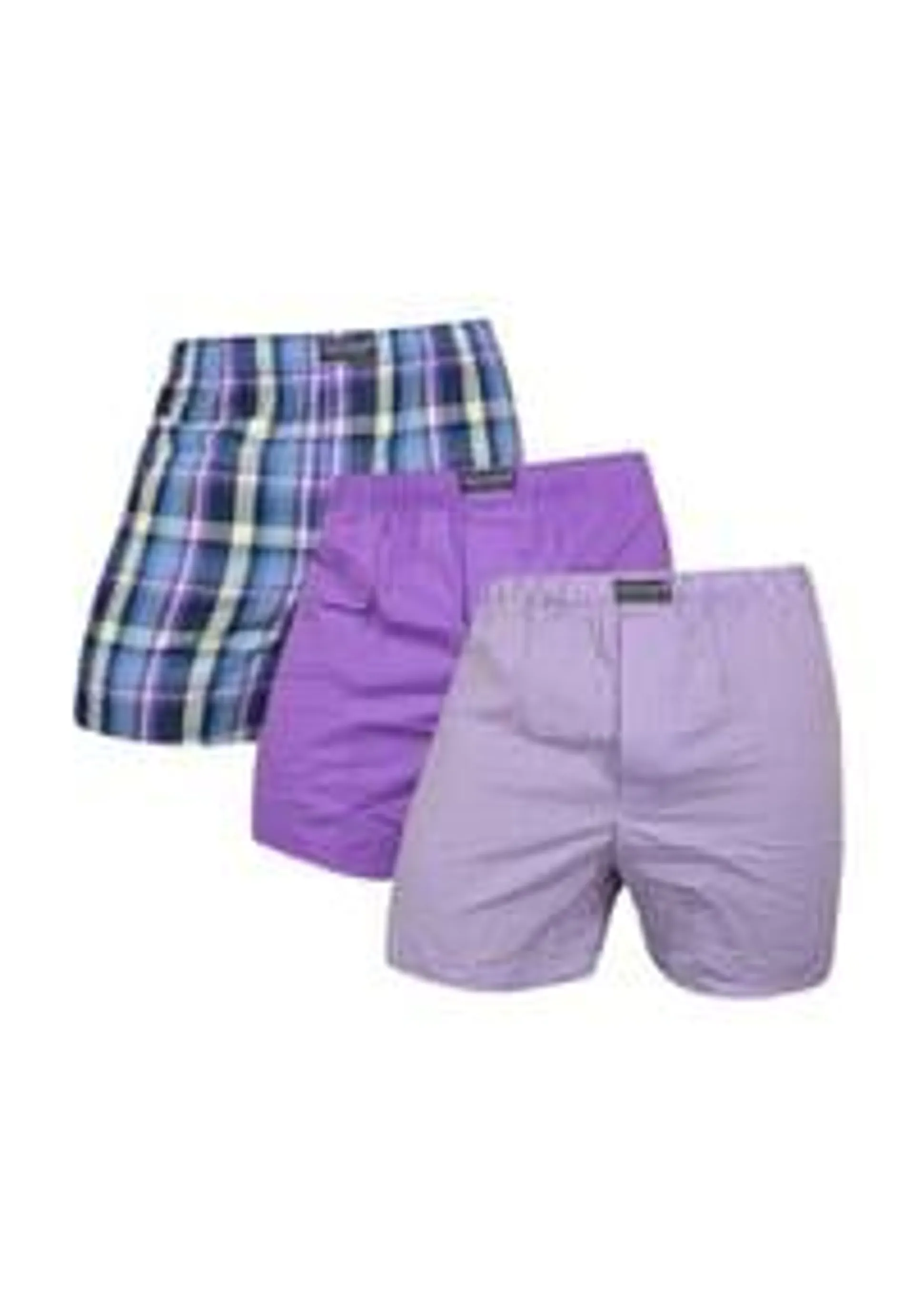 3 Stück Herren Web Boxershorts