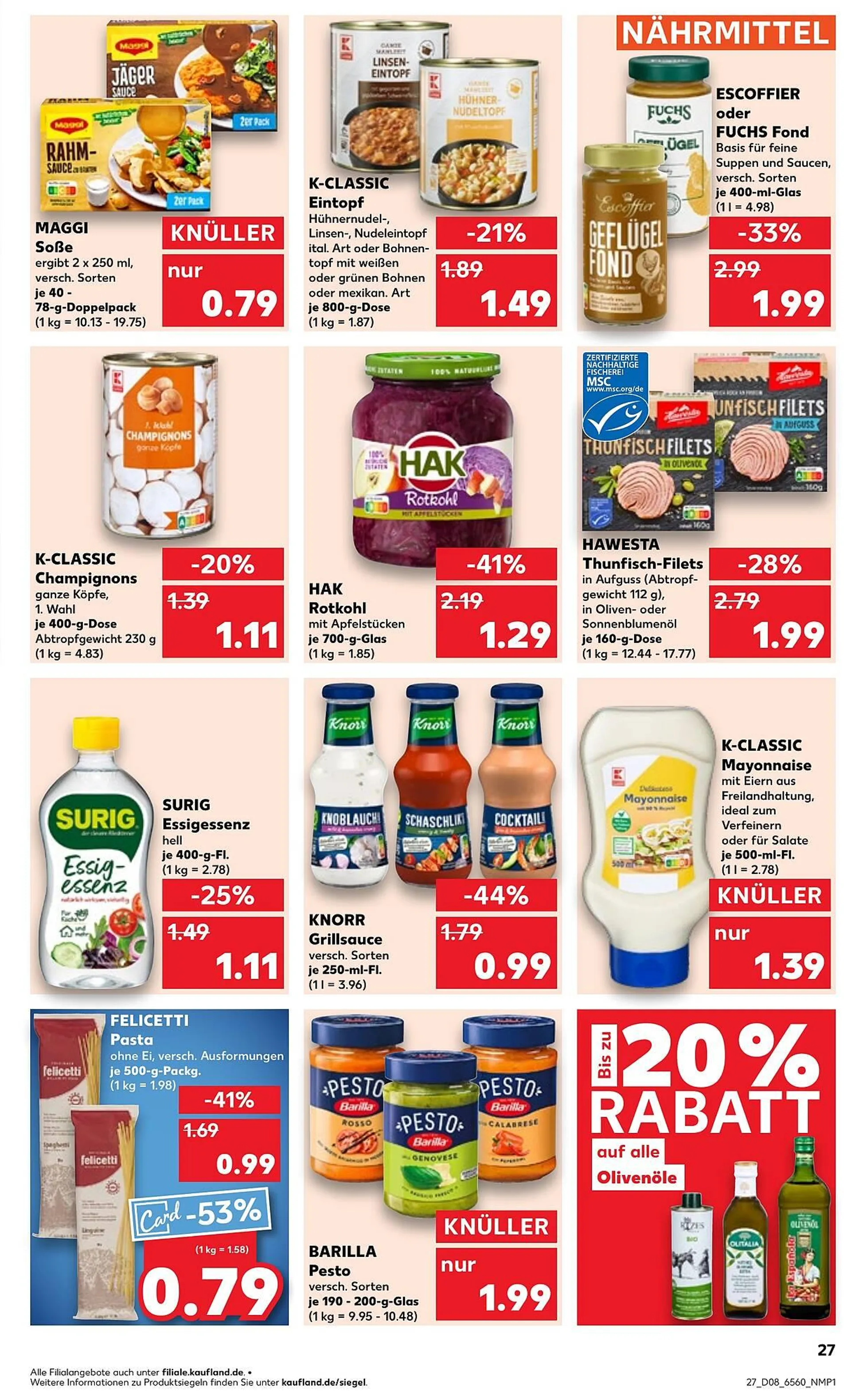 Kaufland Prospekt von 20. Februar bis 26. Februar 2025 - Prospekt seite 27