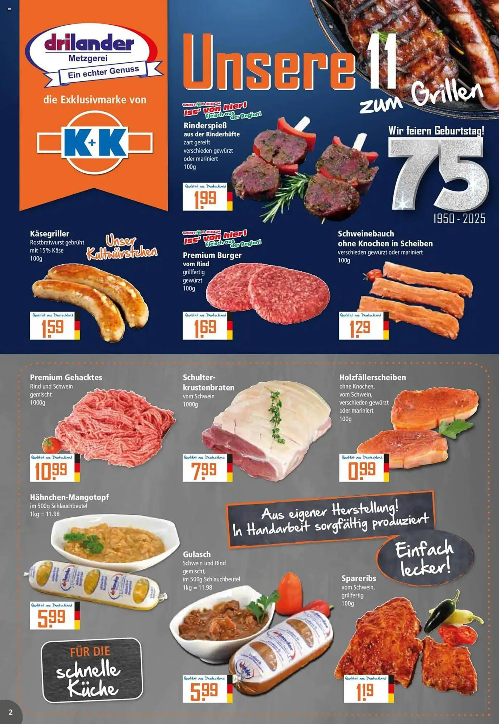 Klaas und Kock Prospekt von 19. Mai bis 24. Mai 2025 - Prospekt seite 2