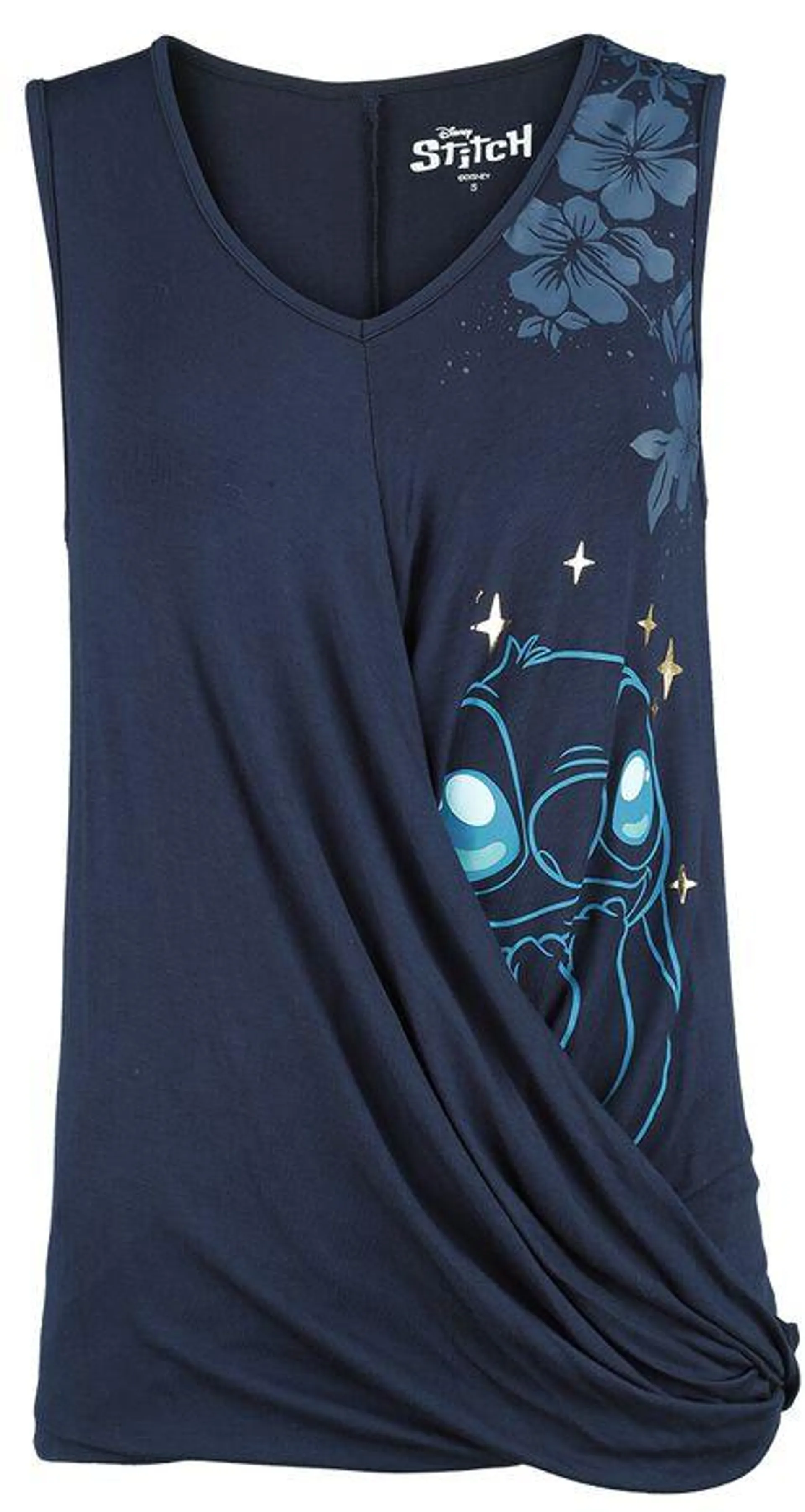 "Stars" Top dunkelblau von Lilo & Stitch