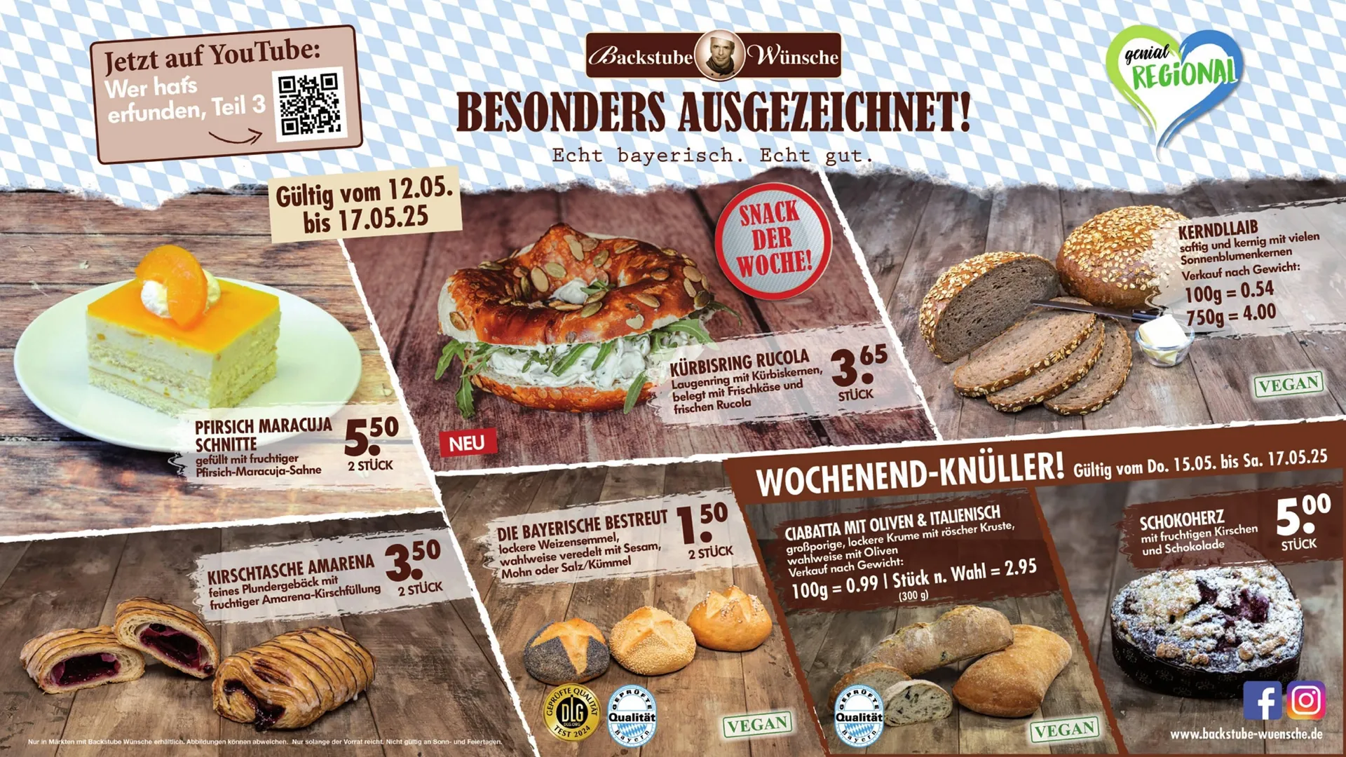 Backstube Wünsche Prospekt - 1