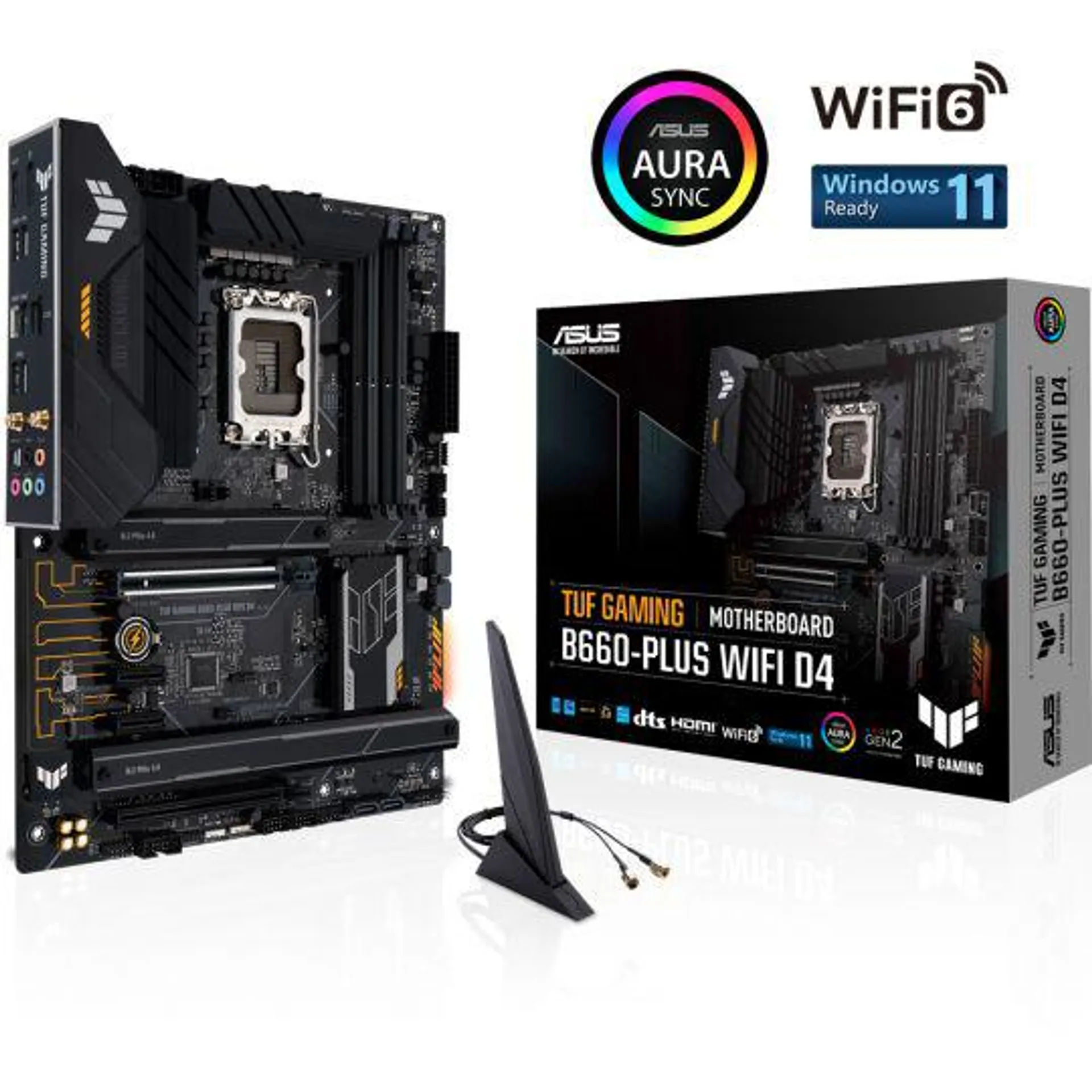 ASUS TUF Gaming B660-Plus WIFI D4 - ATX Mainboard - B-Ware