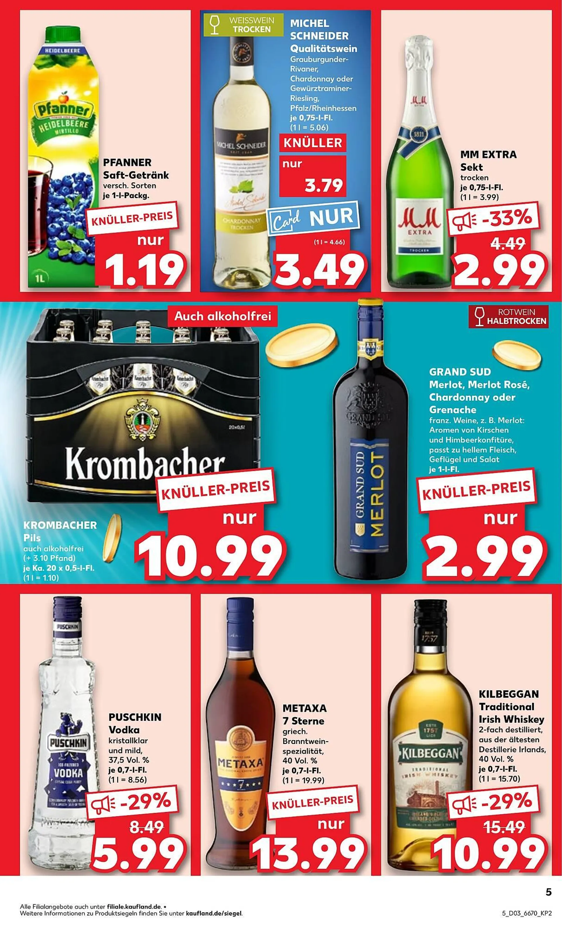 Kaufland Prospekt von 16. Januar bis 22. Januar 2025 - Prospekt seite 5