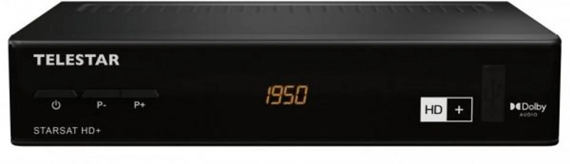 Telestar Startsat HD+ HDTV Sat-Receiver schwarz