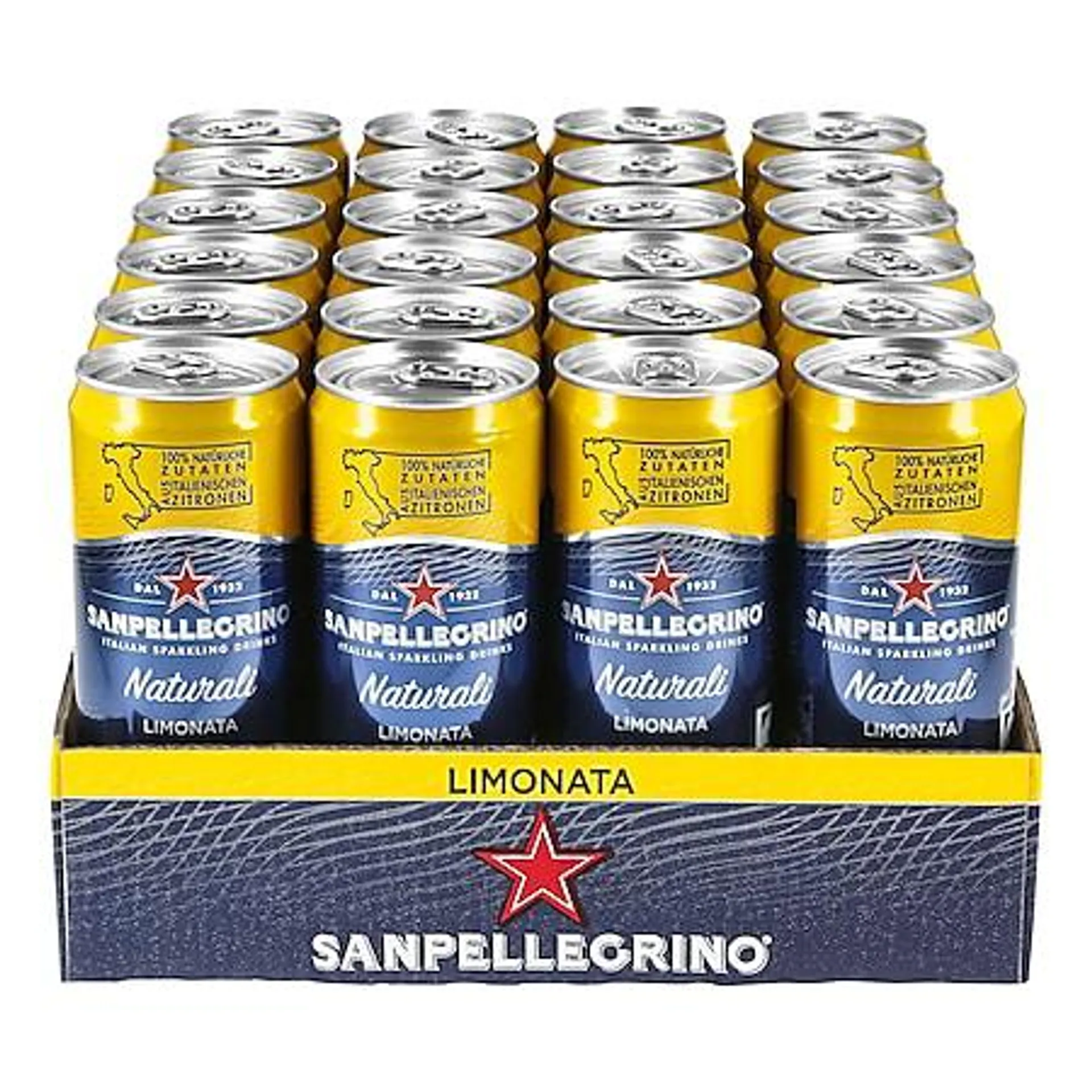 San Pellegrino Limonata 0,33 Liter Dose, 24er Pack