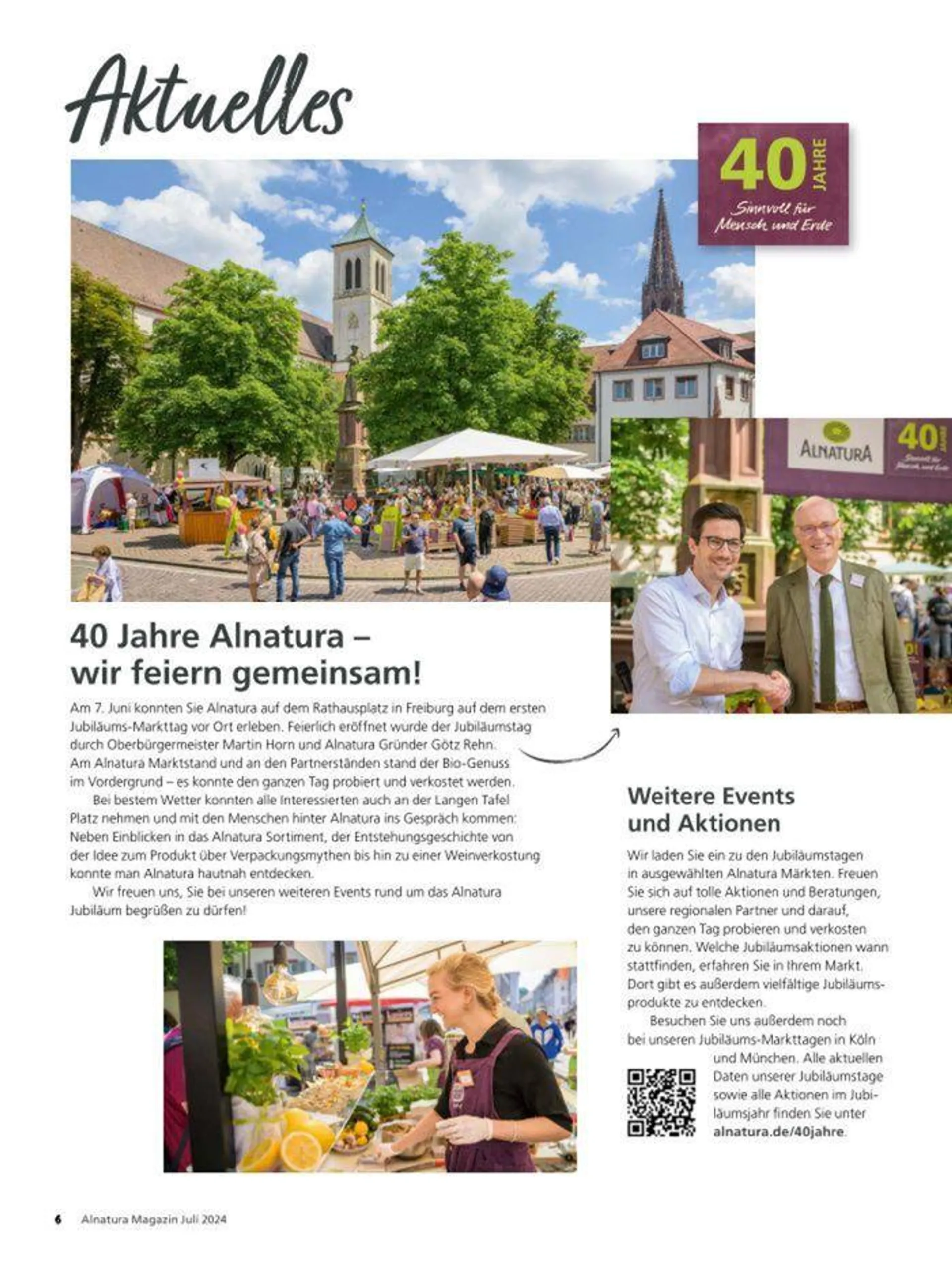 Alnatura Magazin Juli 2024 - 6