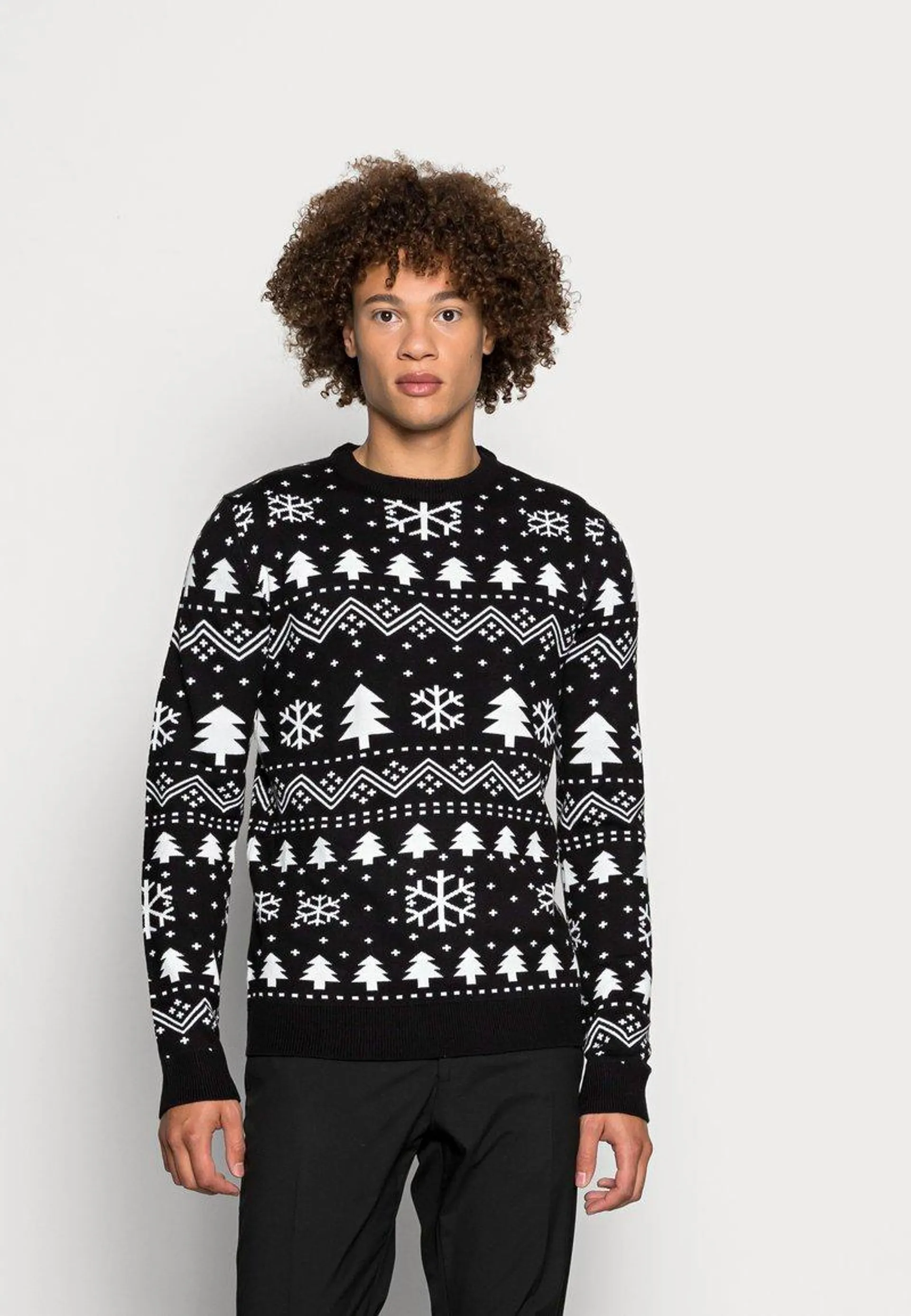 X MAS TREE - Jumper - black