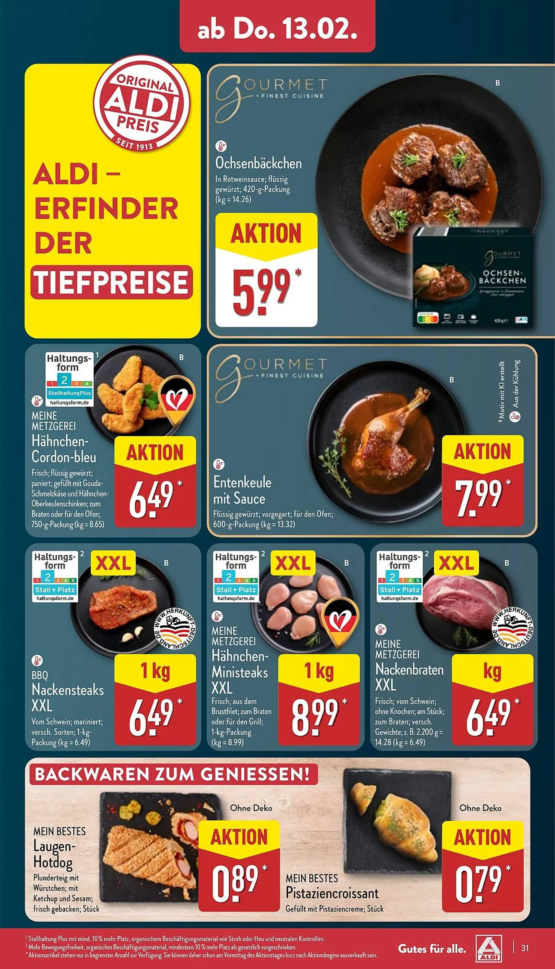 Aldi Nord Prospekt von 10. Februar bis 15. Februar 2025 - Prospekt seite 31