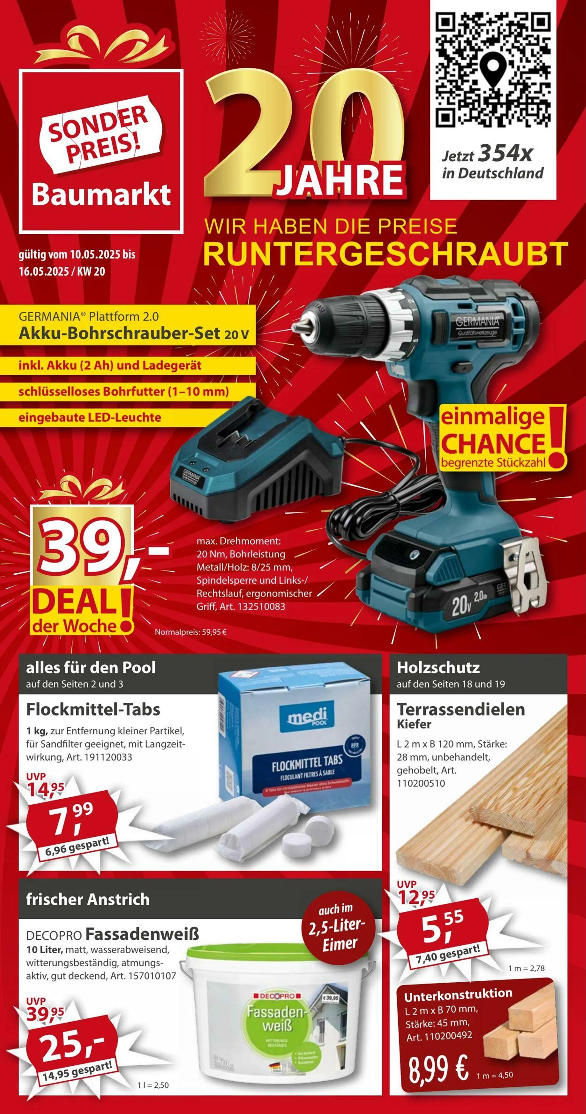 Sonderpreis Baumarkt Aktueller Prospekt - 1