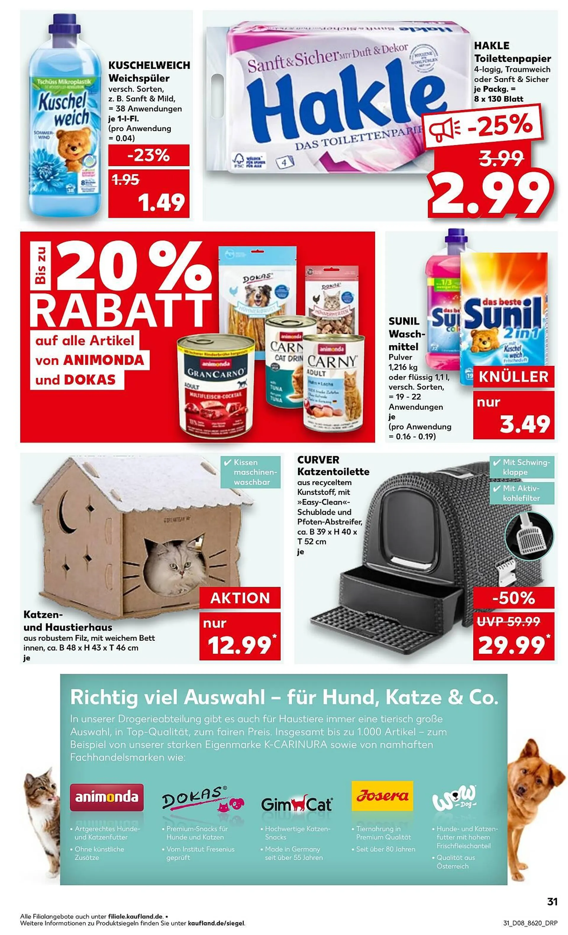 Kaufland Prospekt von 20. Februar bis 26. Februar 2025 - Prospekt seite 31